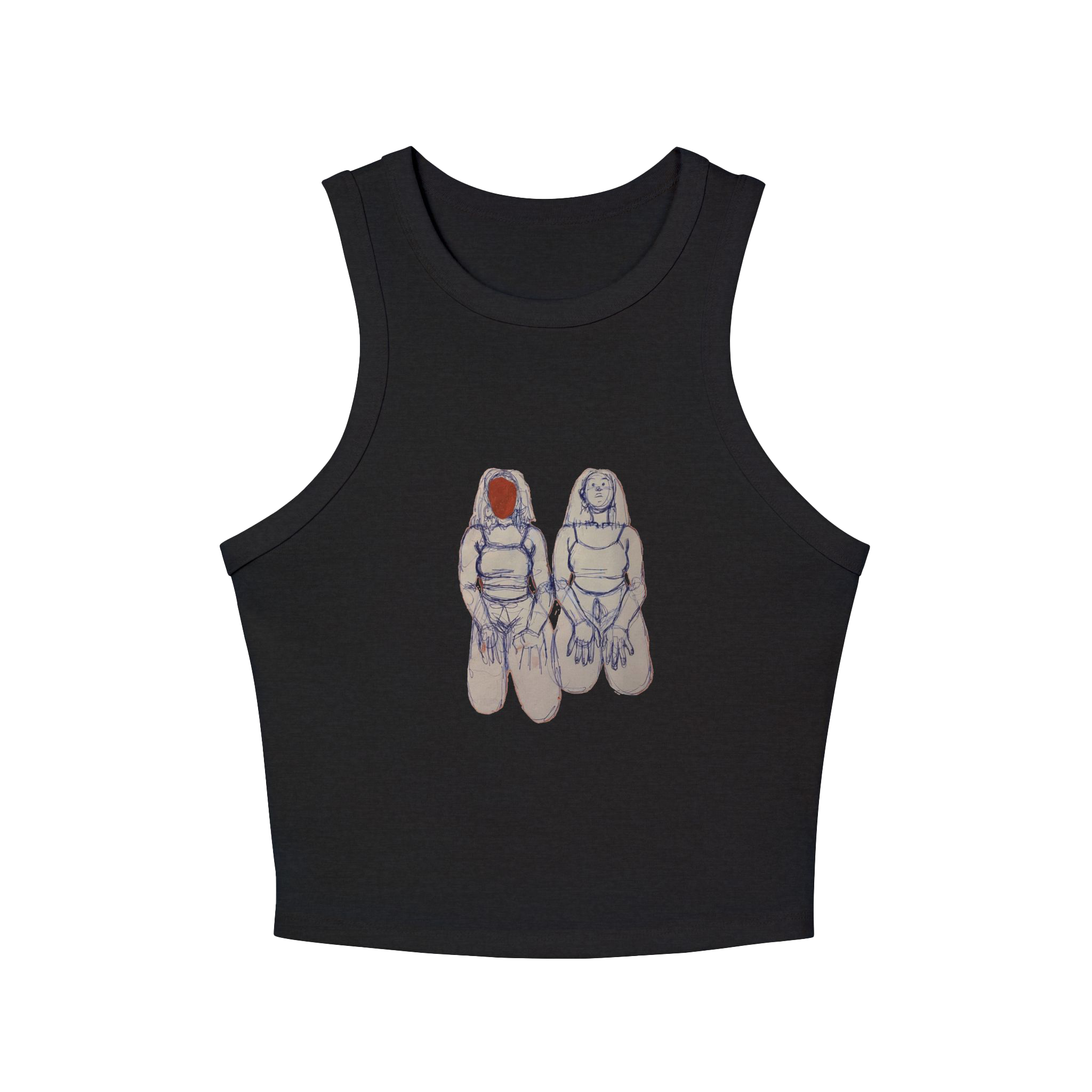 "SIN TITOLO" (2017) Racer Tank