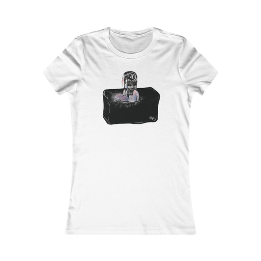 "SINK OR SWIM" (2018) Femme-Fit Cotton Crew Tee