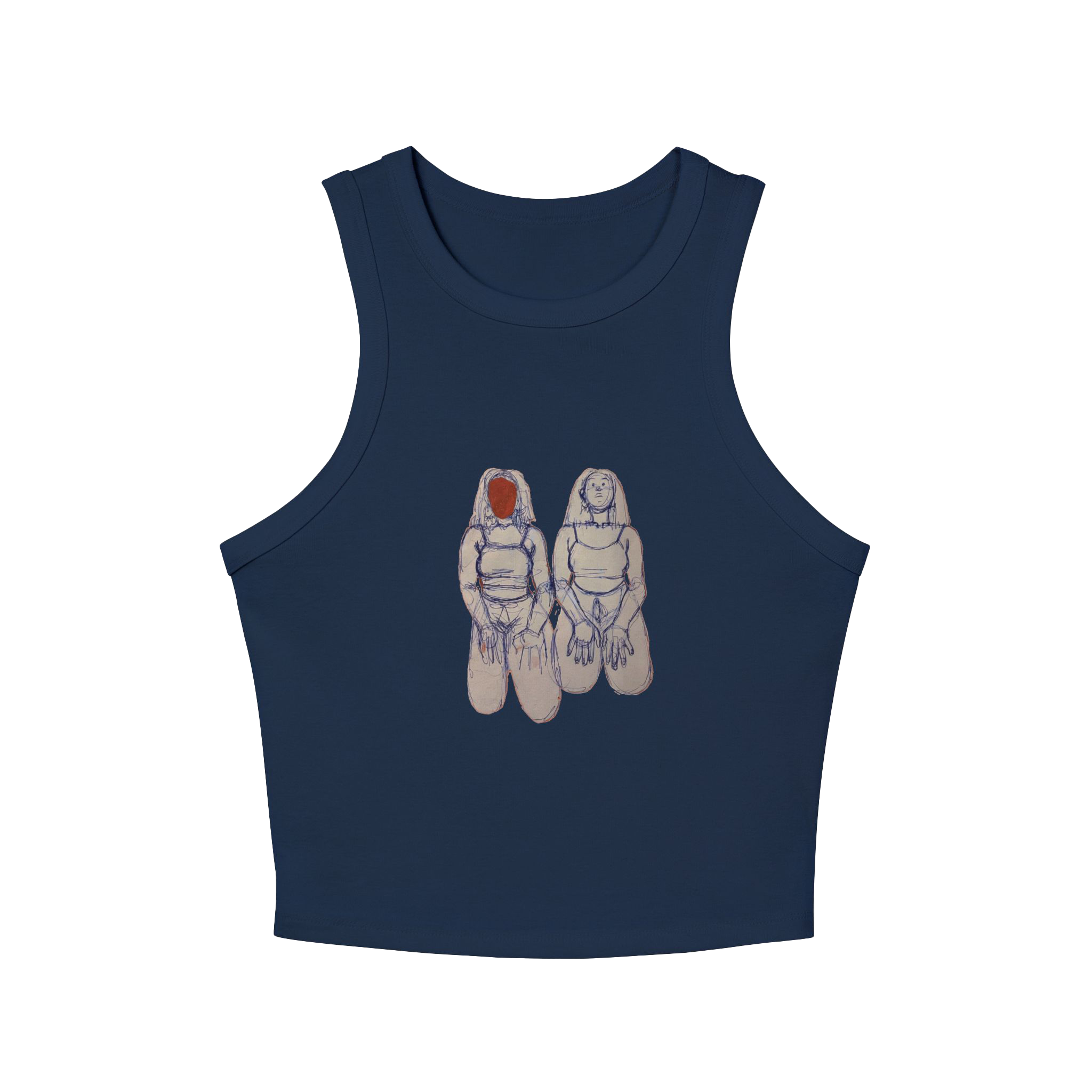 "SIN TITOLO" (2017) Racer Tank