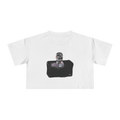 "SINK OR SWIM" (2018) Boxy Cropped Cotton Tee