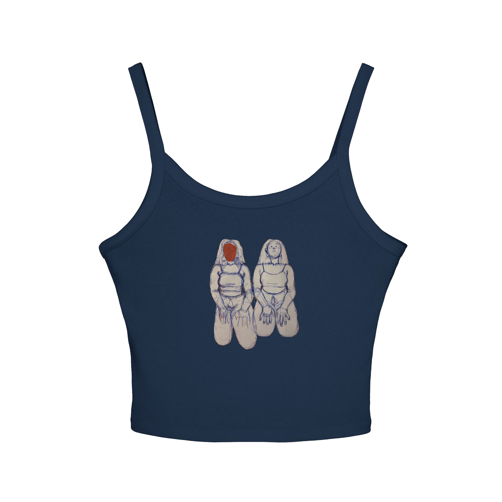 "SIN TITOLO" (2017) Spaghetti Strap Tank Top