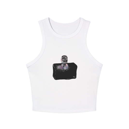 "SINK OR SWIM" (2018) Racer Tank