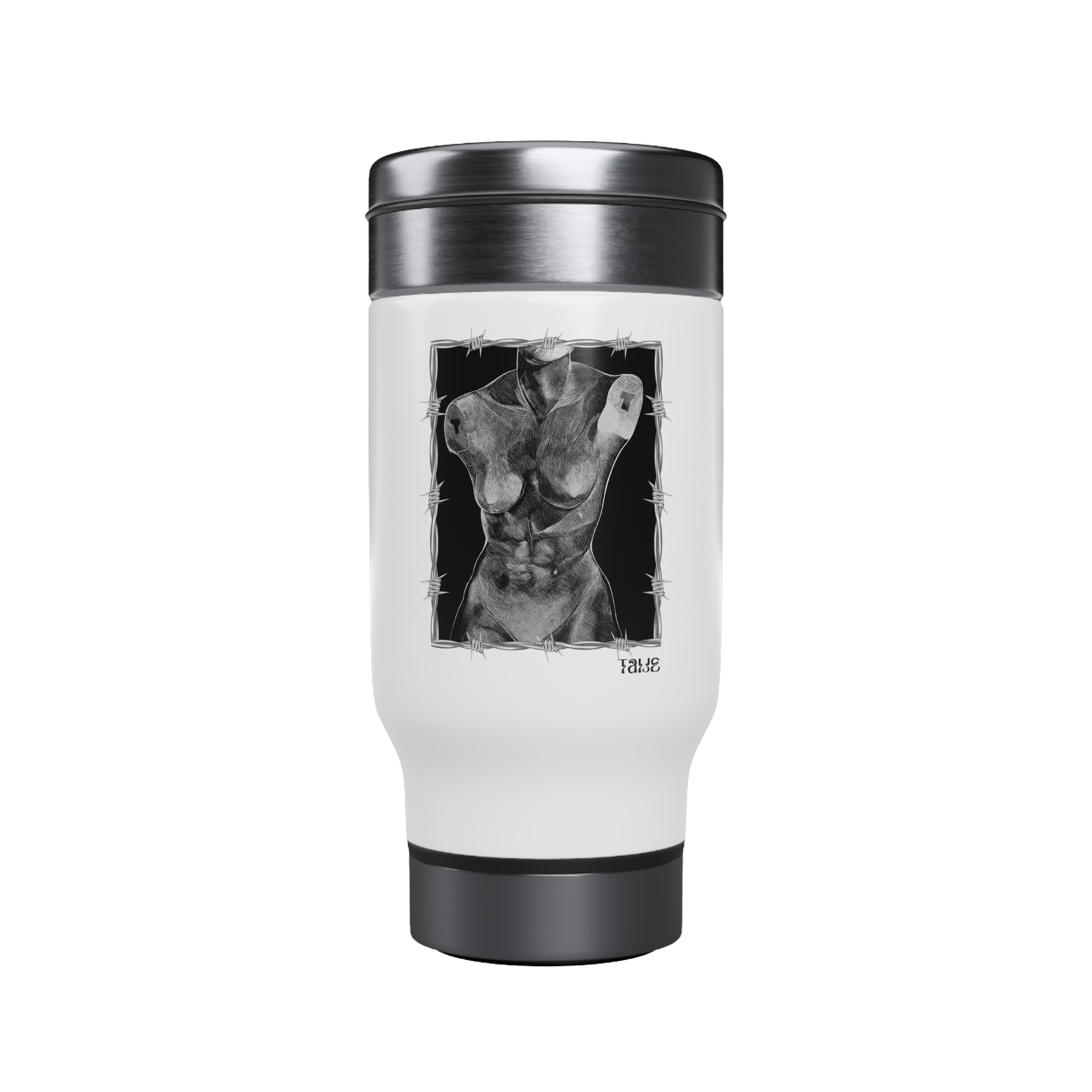 "ETCHING" (2017) 14oz Stainless Steel Travel Mug