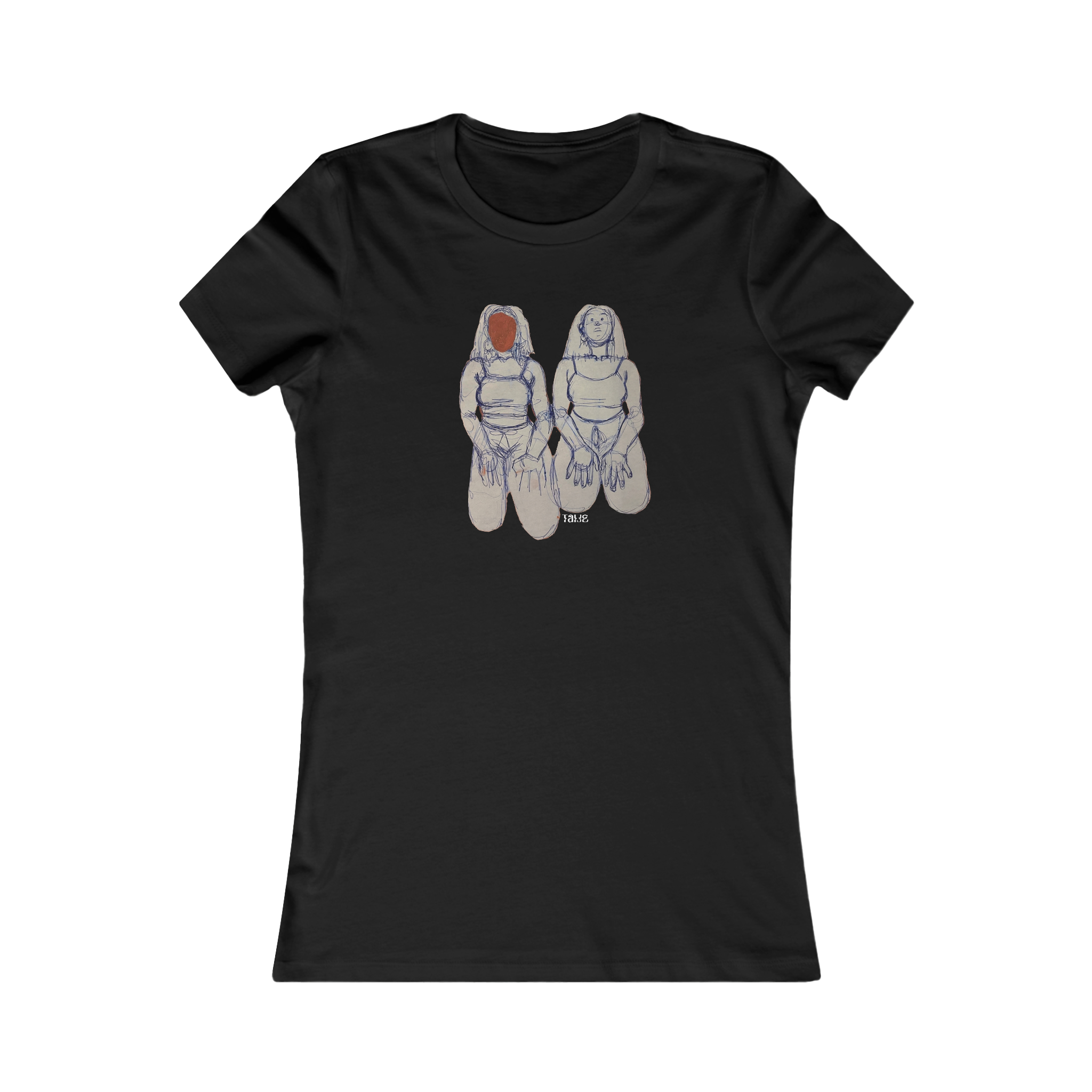 "SIN TITOLO" (2017) Femme-Fit Cotton Crew Tee