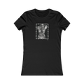 "ETCHING" (2017) Femme-Fit Cotton Crew Tee