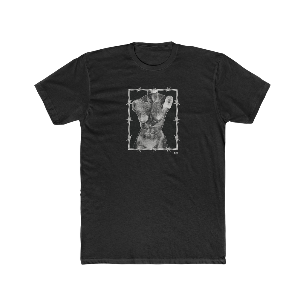 "ETCHING" (2017) Masc-Fit Cotton Crew Tee