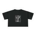 "ETCHING" (2017) Boxy Cropped Cotton Tee