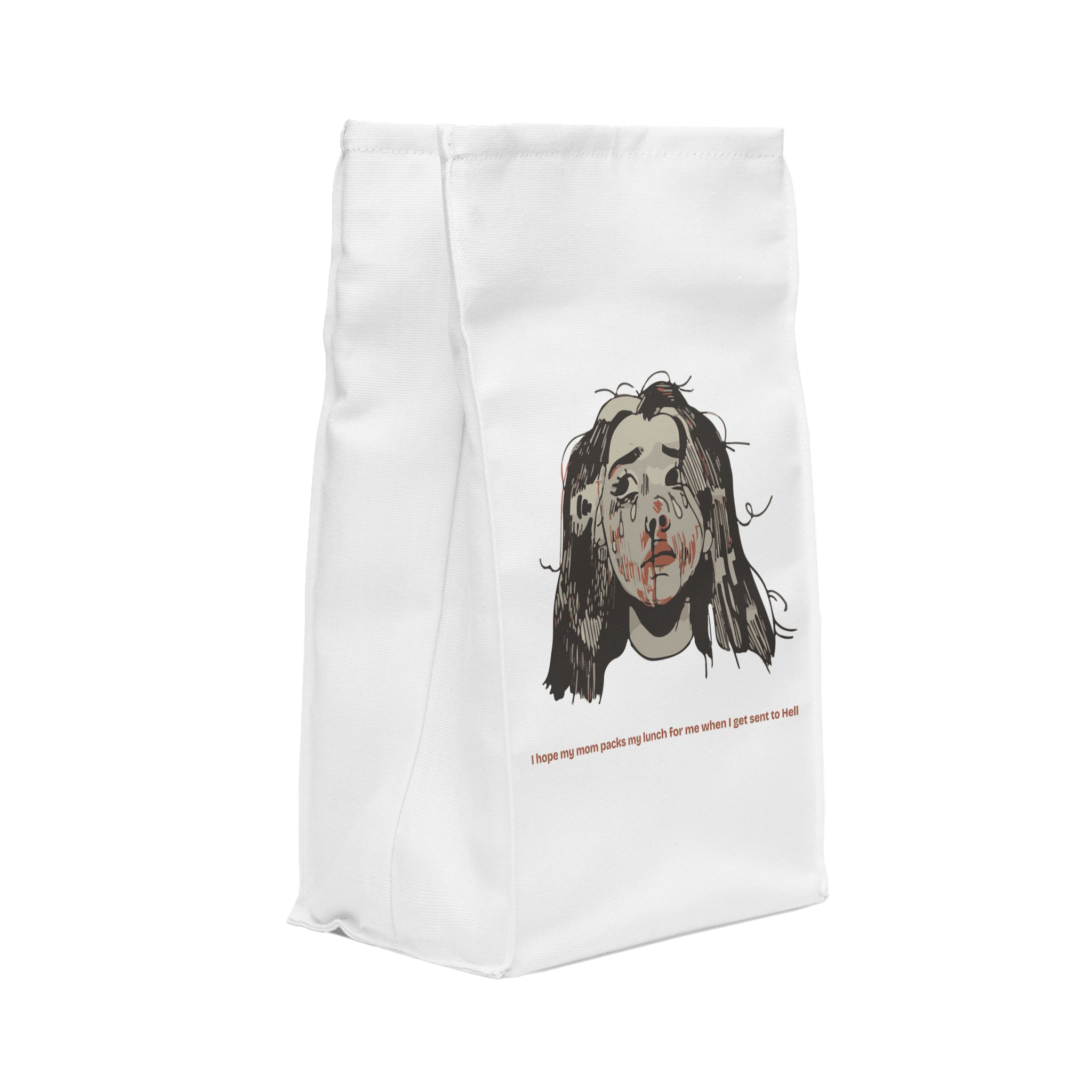 "MOMMY, PACK MY LUNCH" (2017) Polyester Lunch Bag