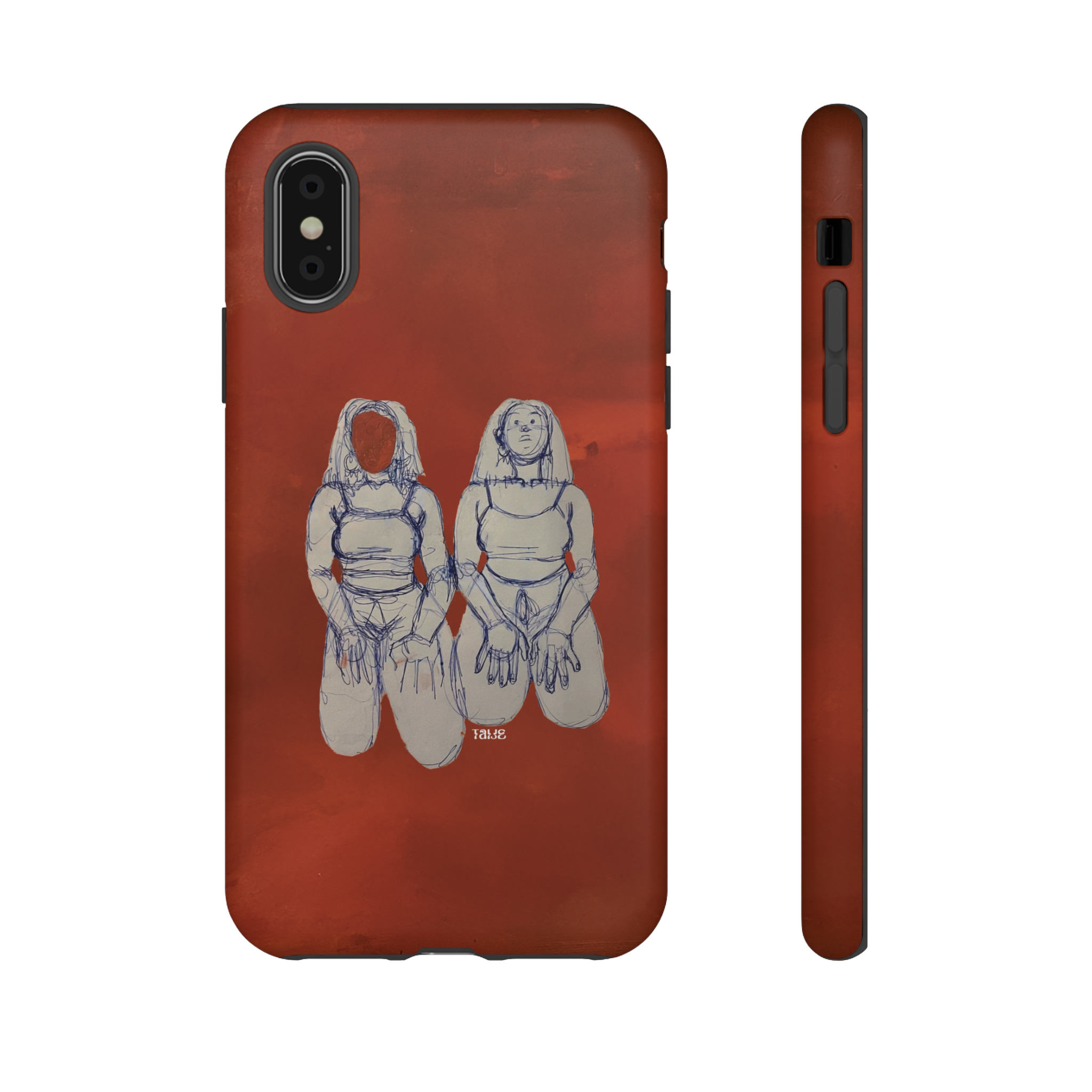 "SIN TITOLO" (2017) Tough Phone Case