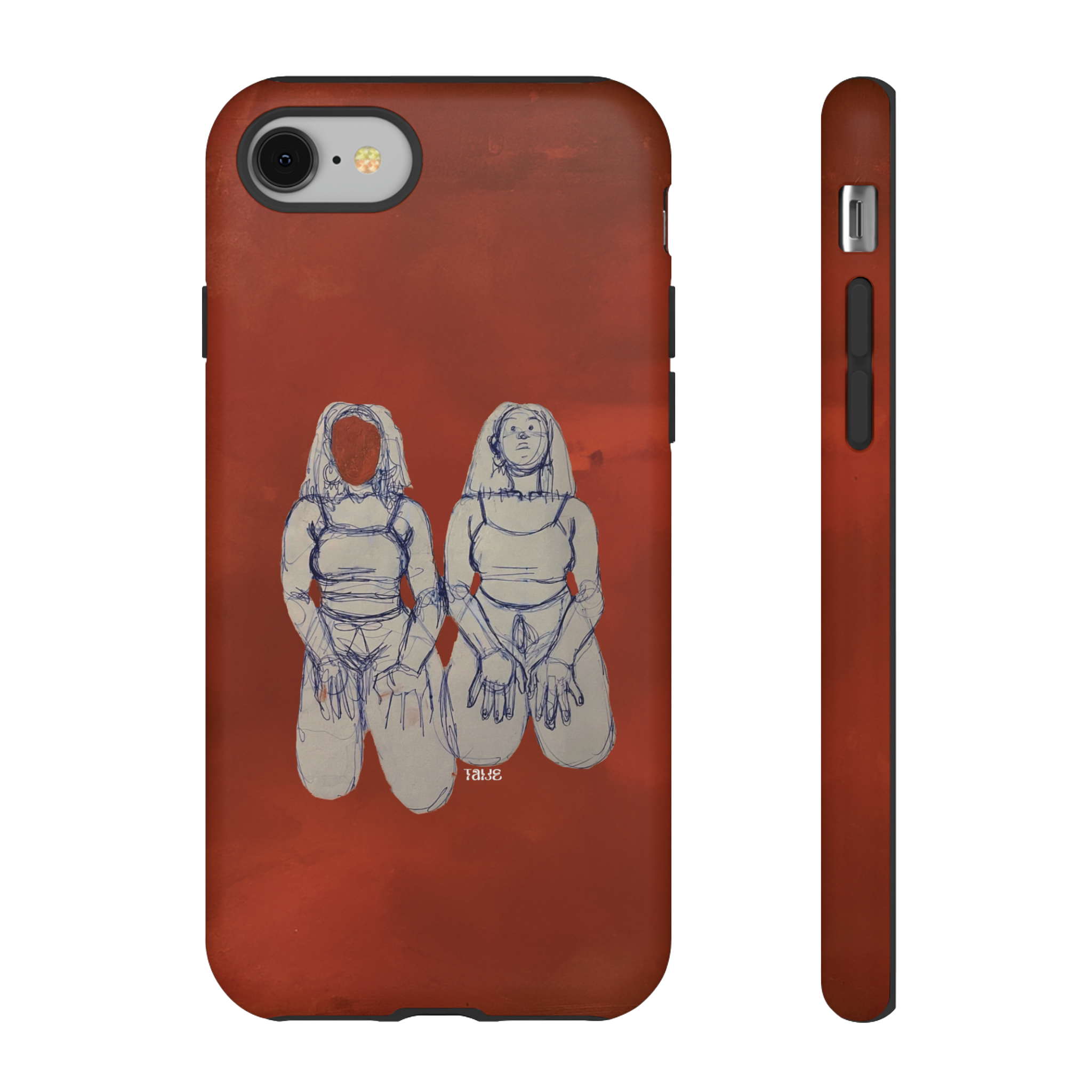 "SIN TITOLO" (2017) Tough Phone Case