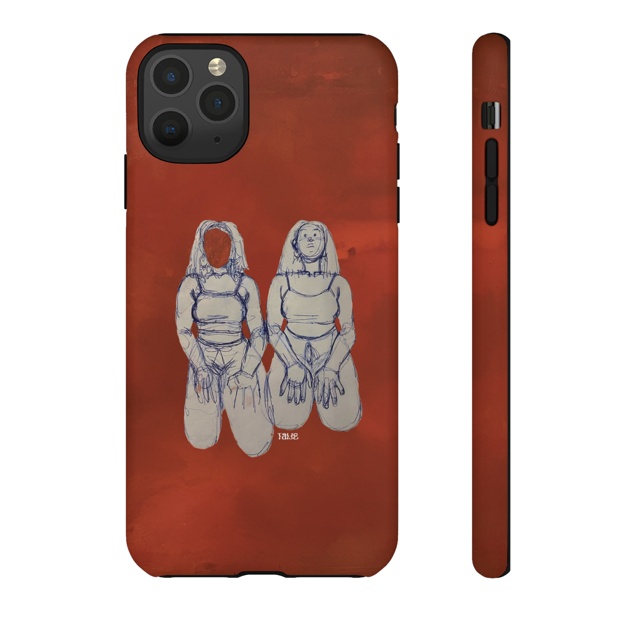 "SIN TITOLO" (2017) Tough Phone Case