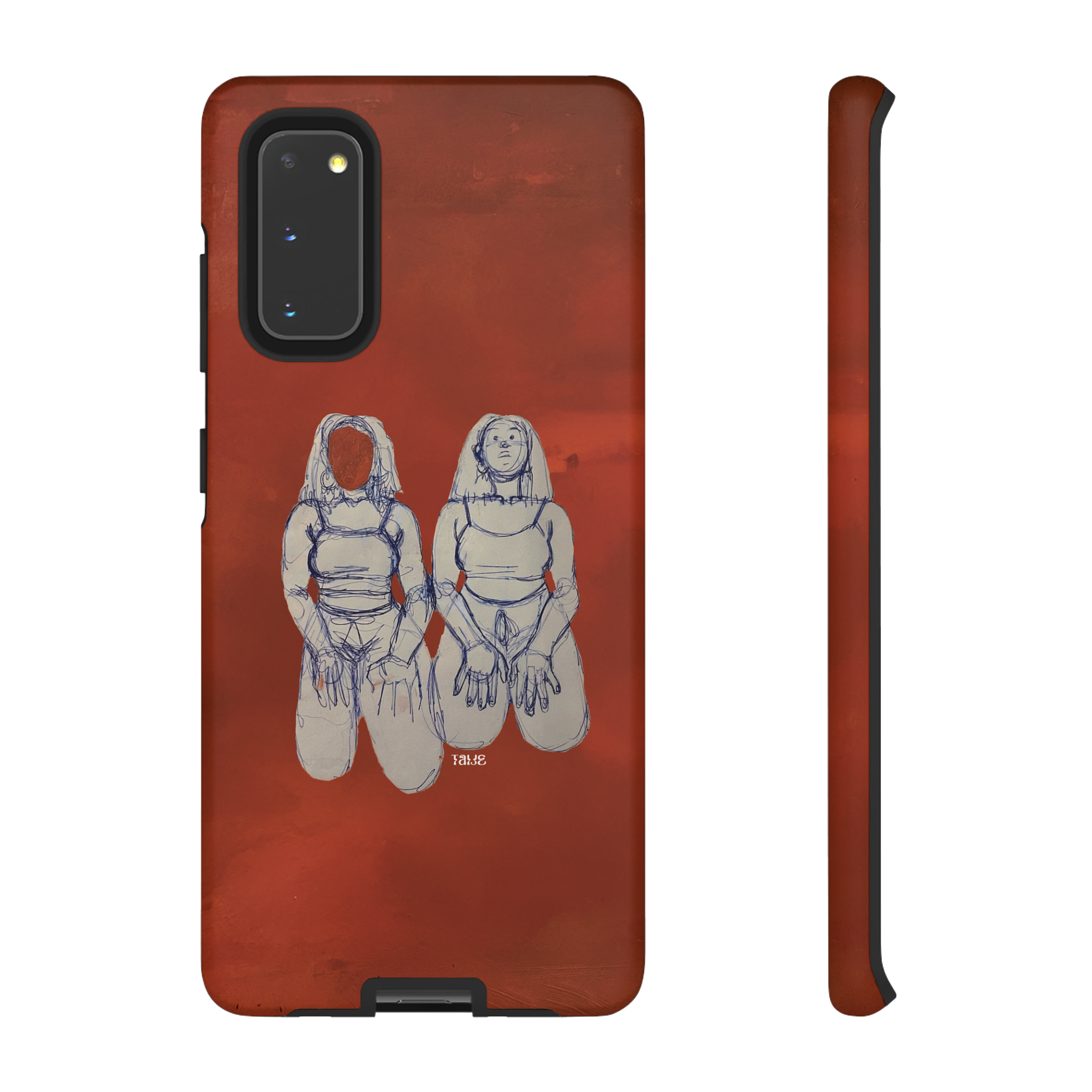 "SIN TITOLO" (2017) Tough Phone Case