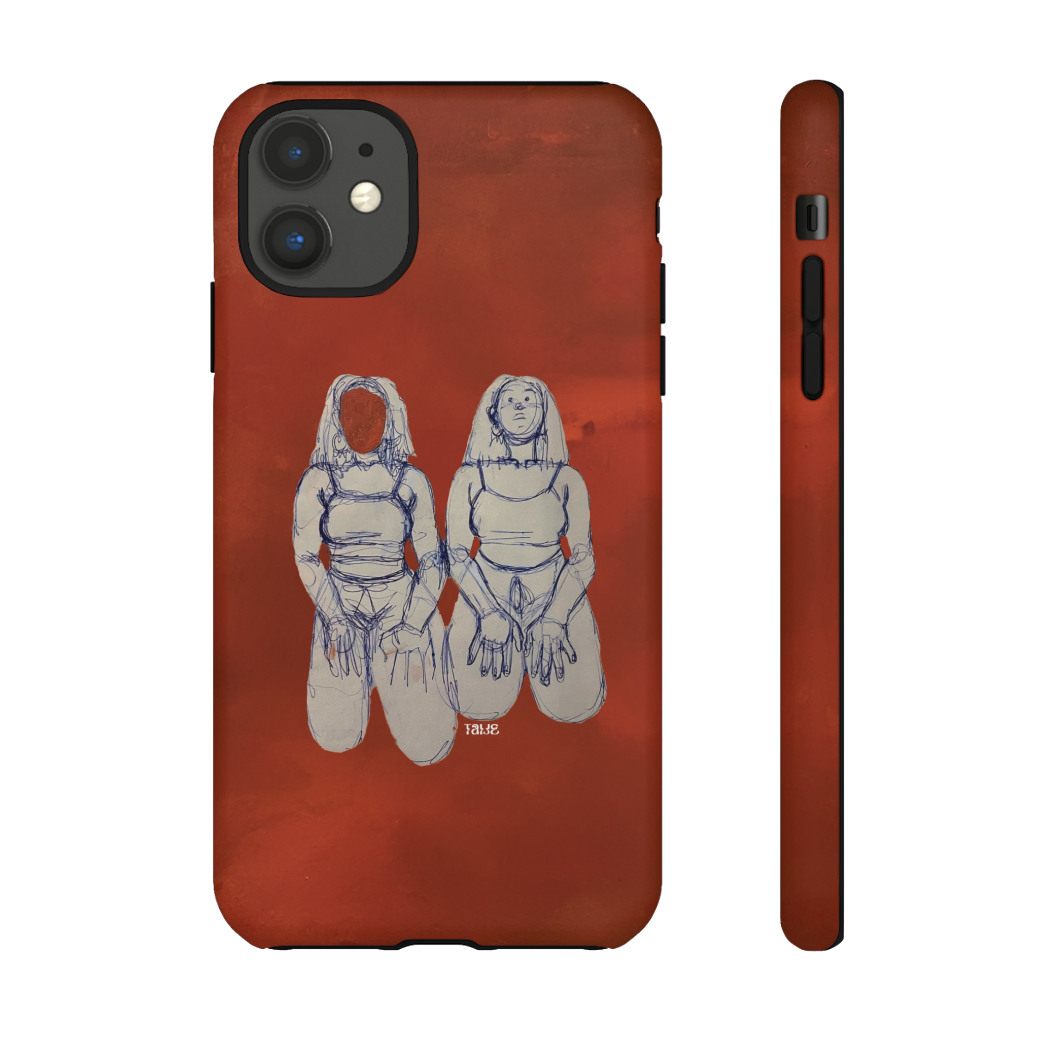 "SIN TITOLO" (2017) Tough Phone Case