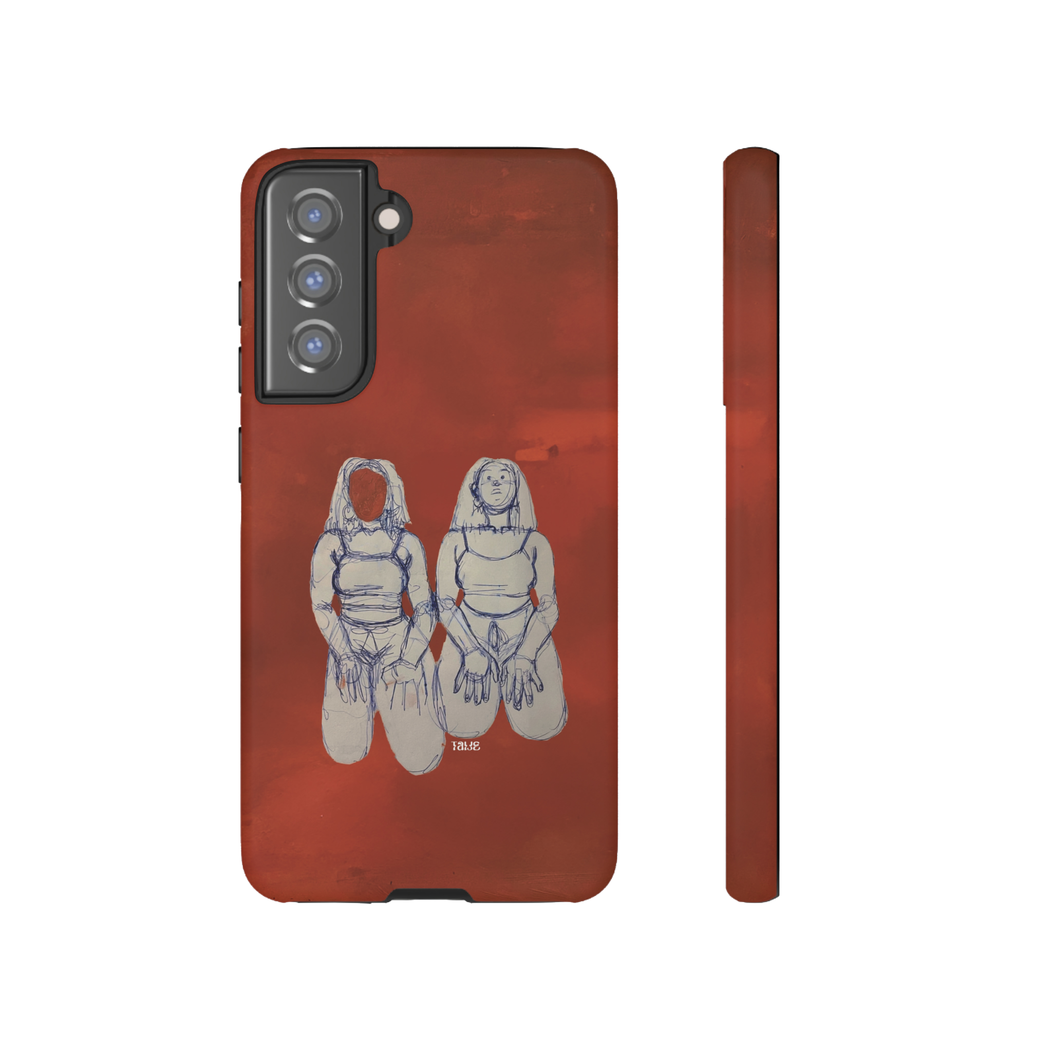 "SIN TITOLO" (2017) Tough Phone Case