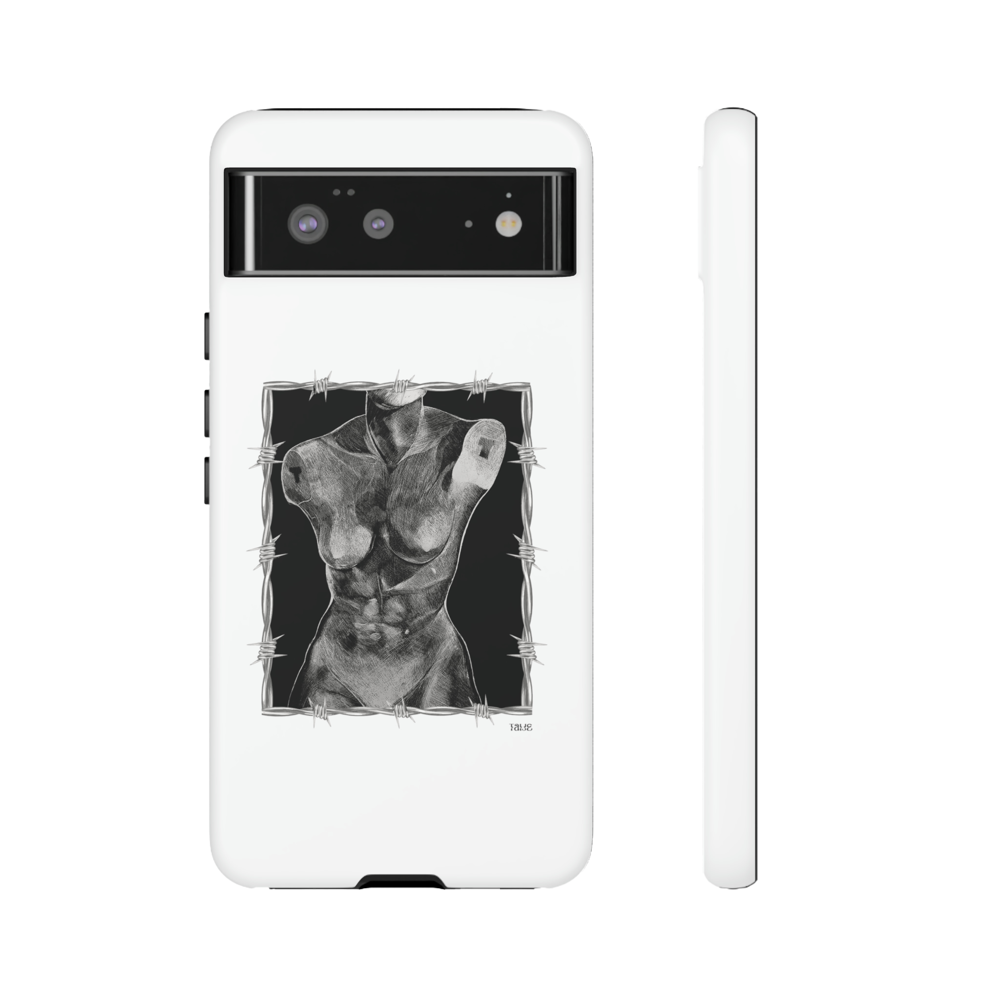 "ETCHING" (2017) Tough Phone Case