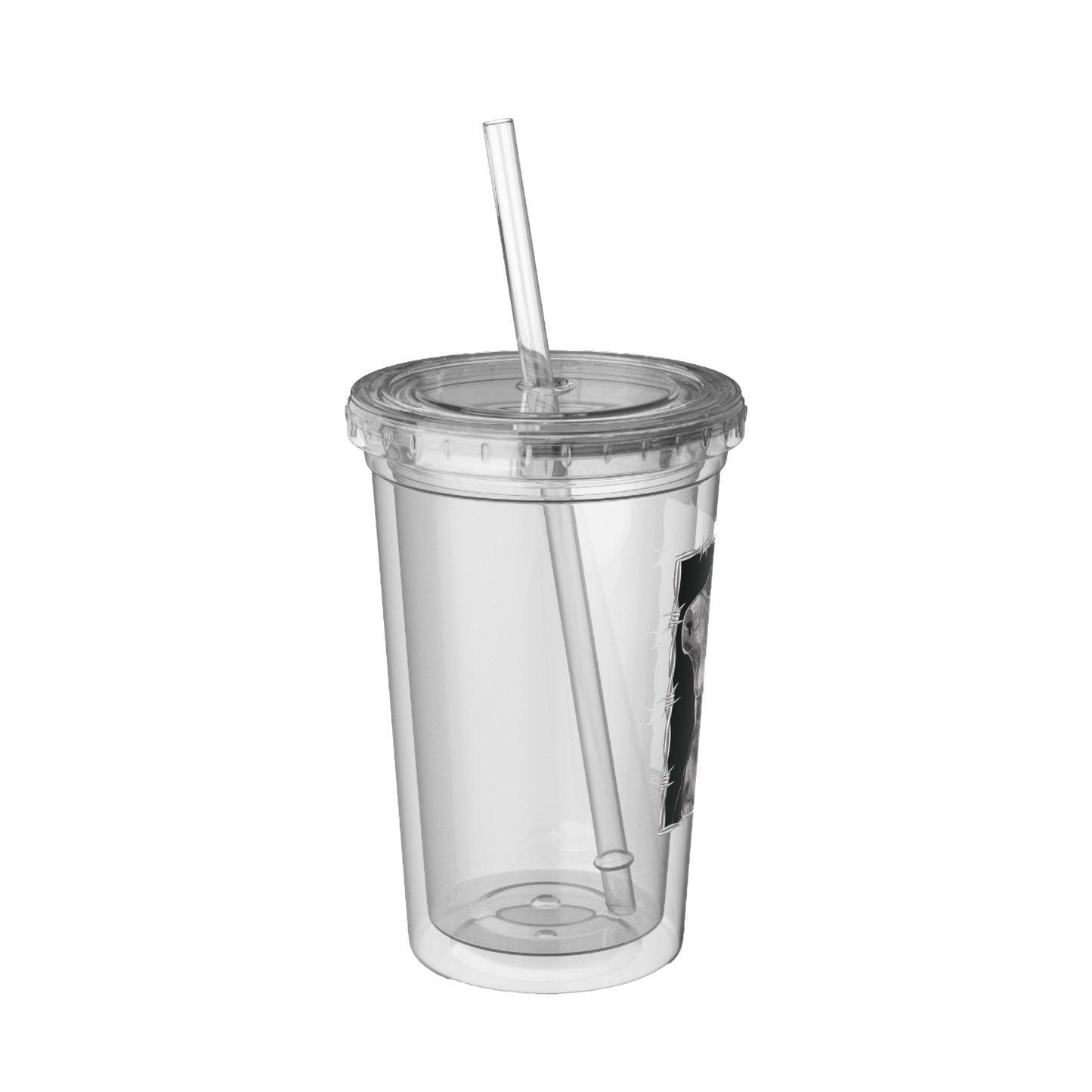 "ETCHING" (2017) Acrylic Cup
