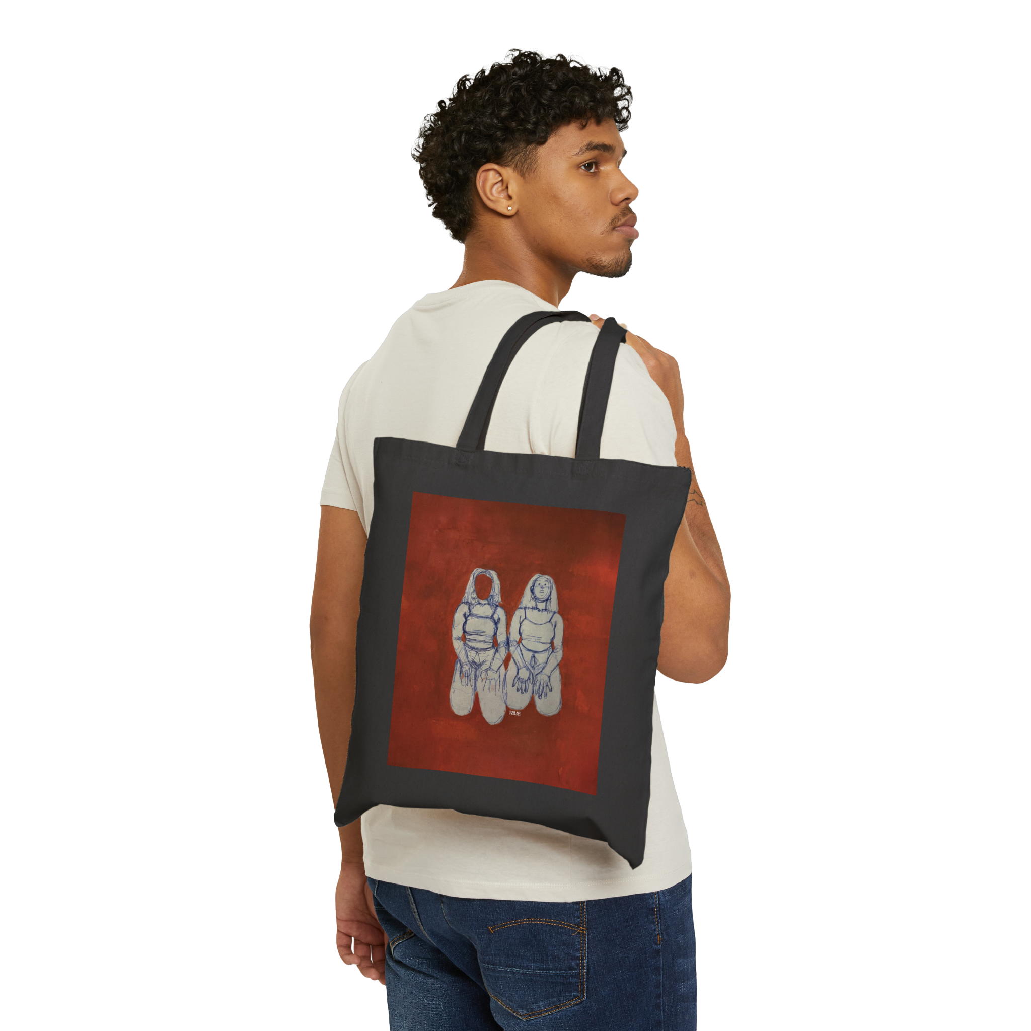 "SIN TITOLO" (2017) Cotton Tote Bag