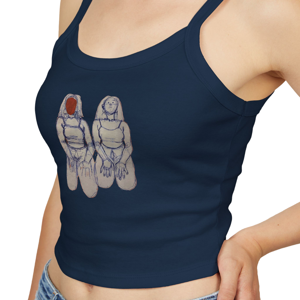 "SIN TITOLO" (2017) Spaghetti Strap Tank Top