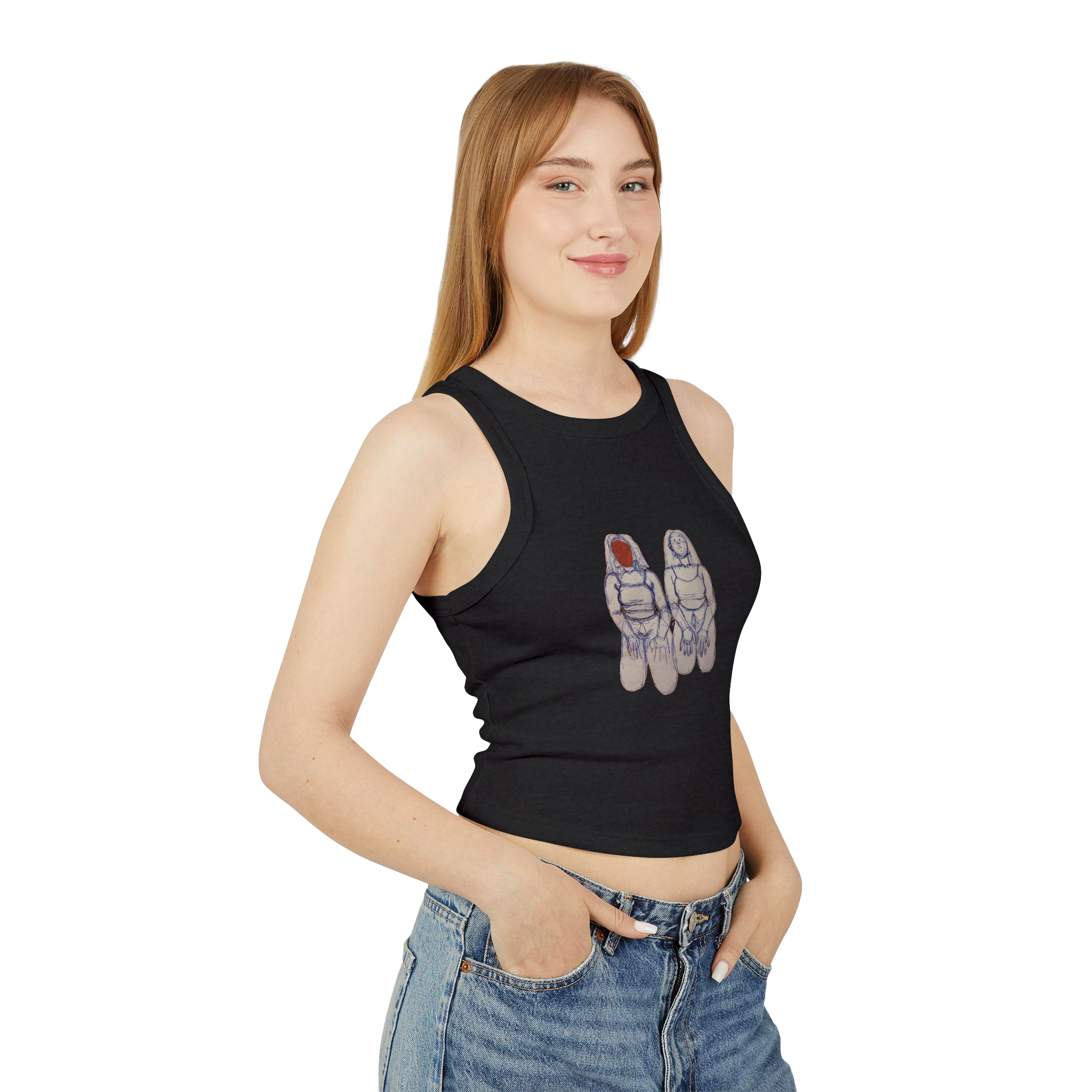 "SIN TITOLO" (2017) Racer Tank