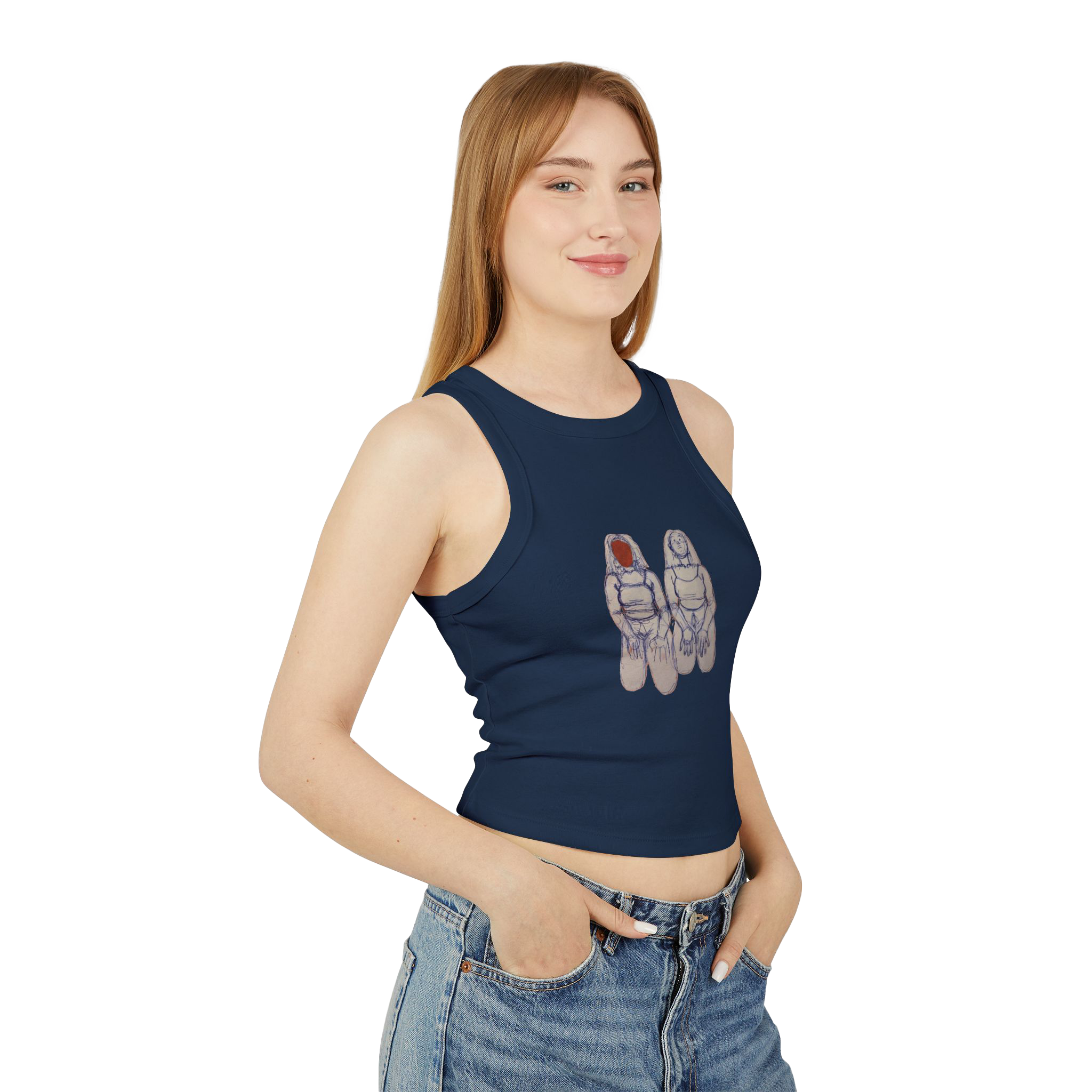 "SIN TITOLO" (2017) Racer Tank