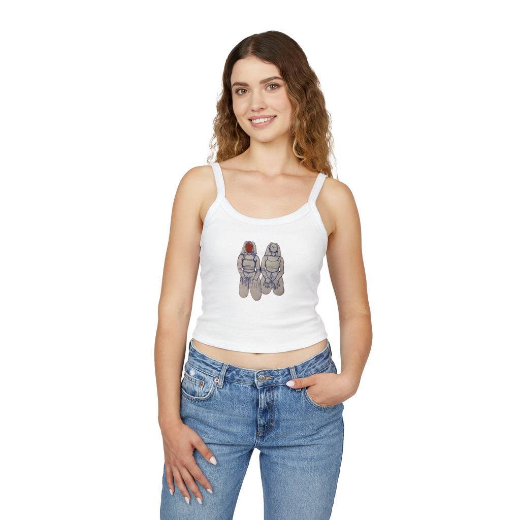 "SIN TITOLO" (2017) Spaghetti Strap Tank Top