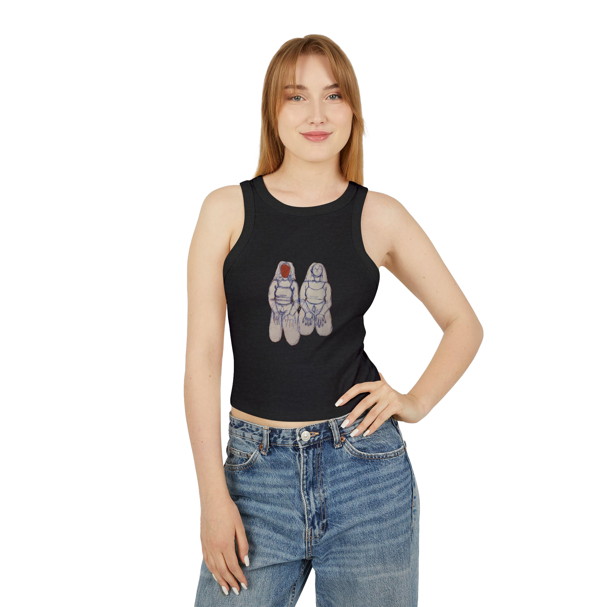 "SIN TITOLO" (2017) Racer Tank
