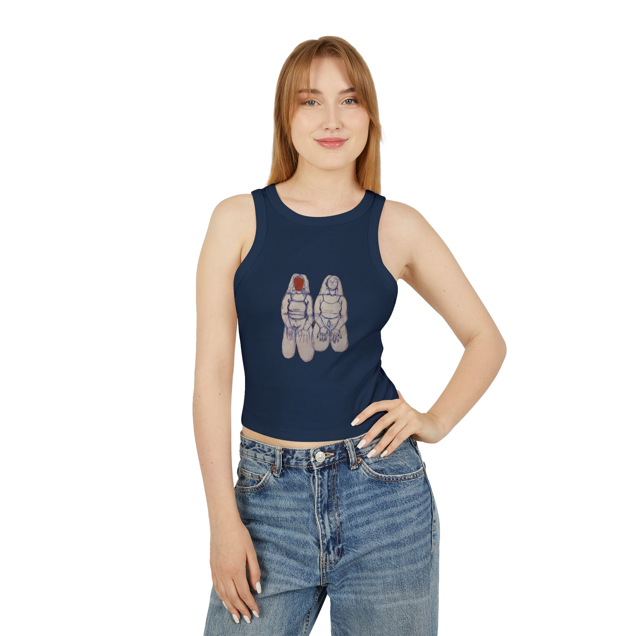 "SIN TITOLO" (2017) Racer Tank