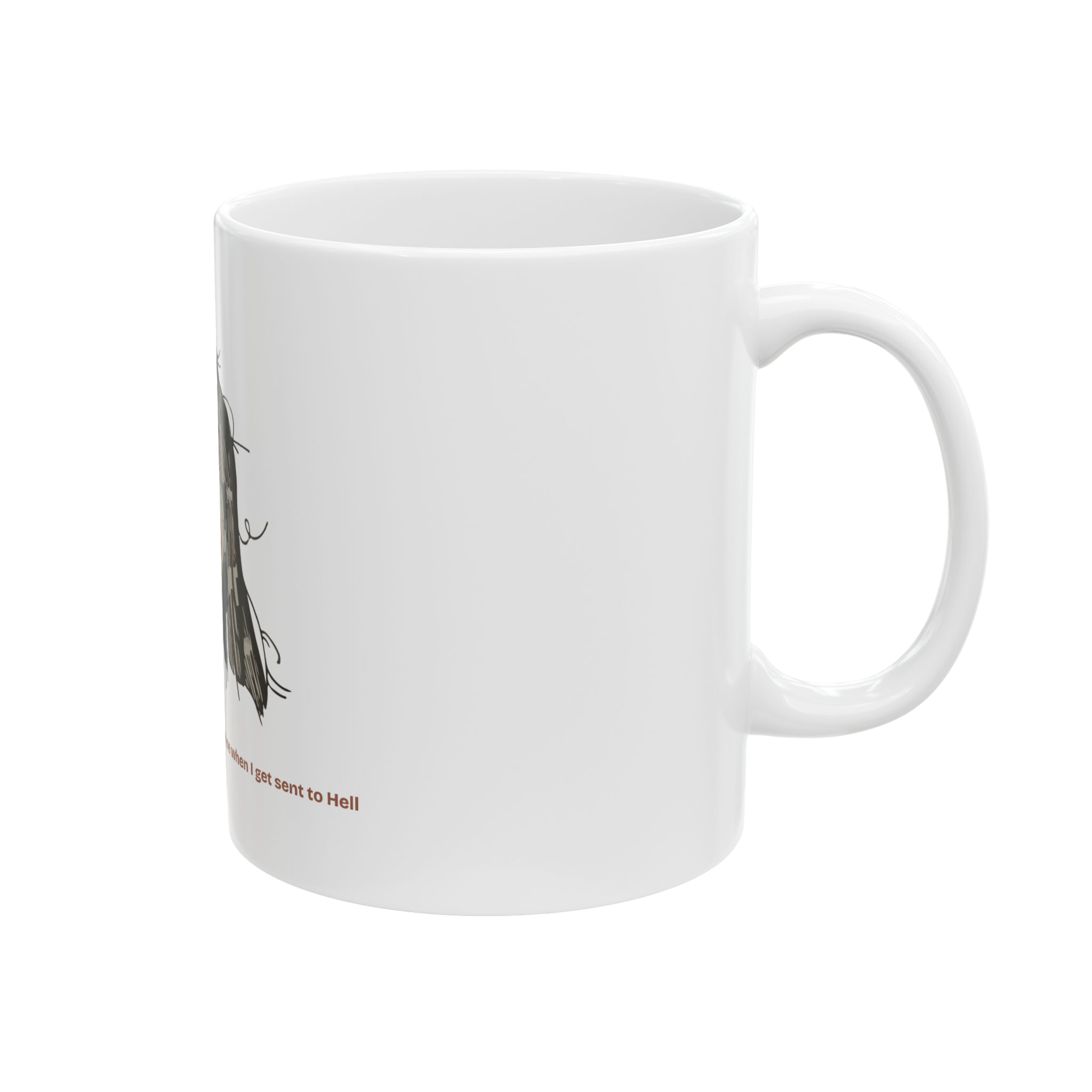"MOMMY, PACK MY LUNCH" (2017) 11oz White Ceramic Mug
