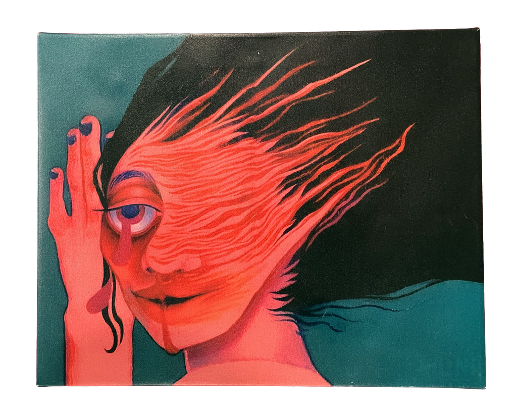 "SIN CARA" (2020) Unframed Printed Canvas