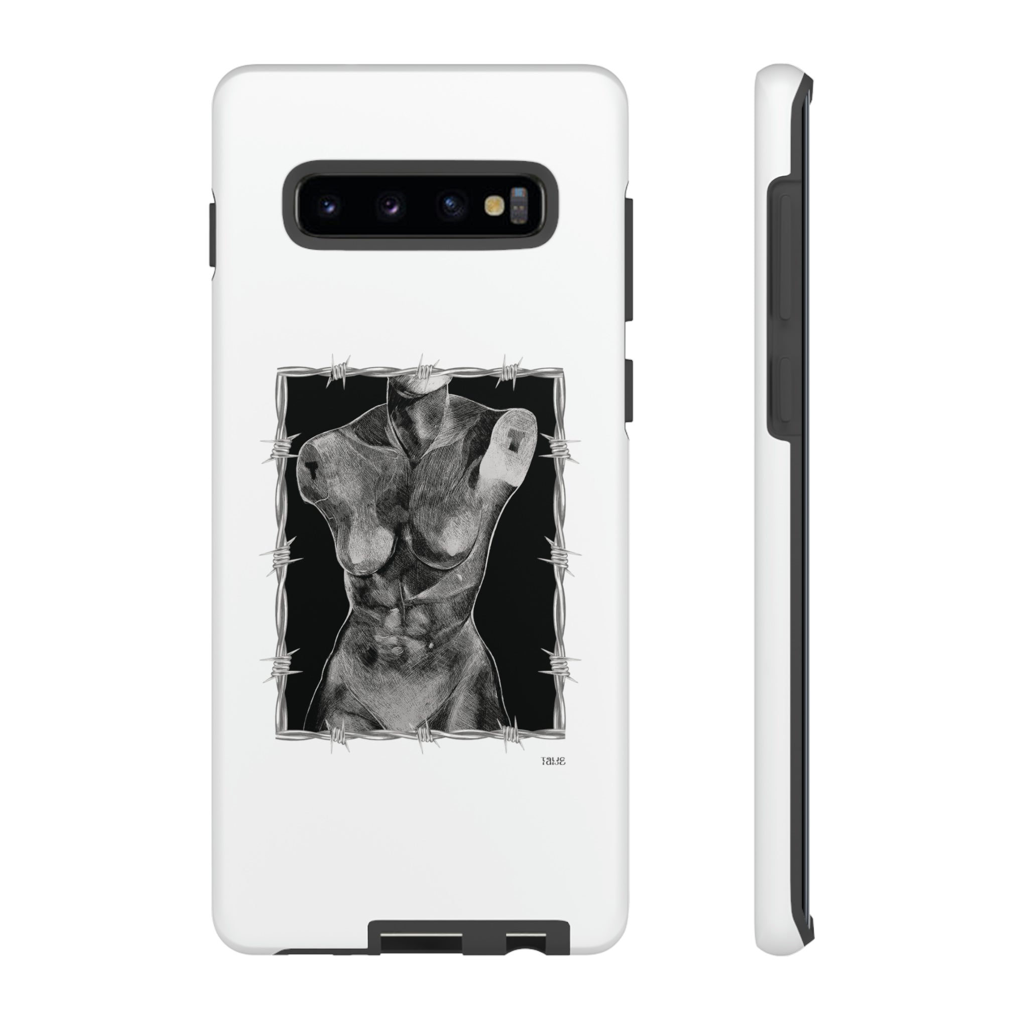 "ETCHING" (2017) Tough Phone Case