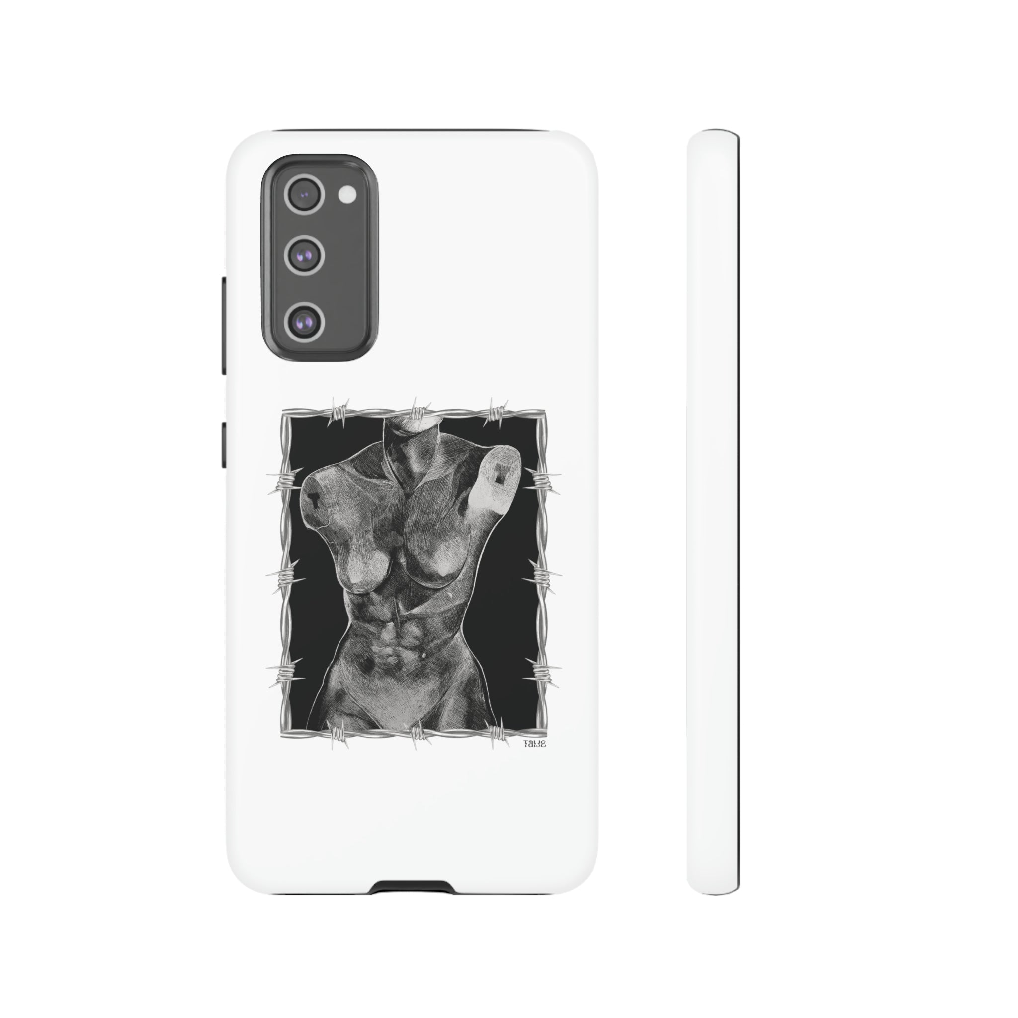 "ETCHING" (2017) Tough Phone Case