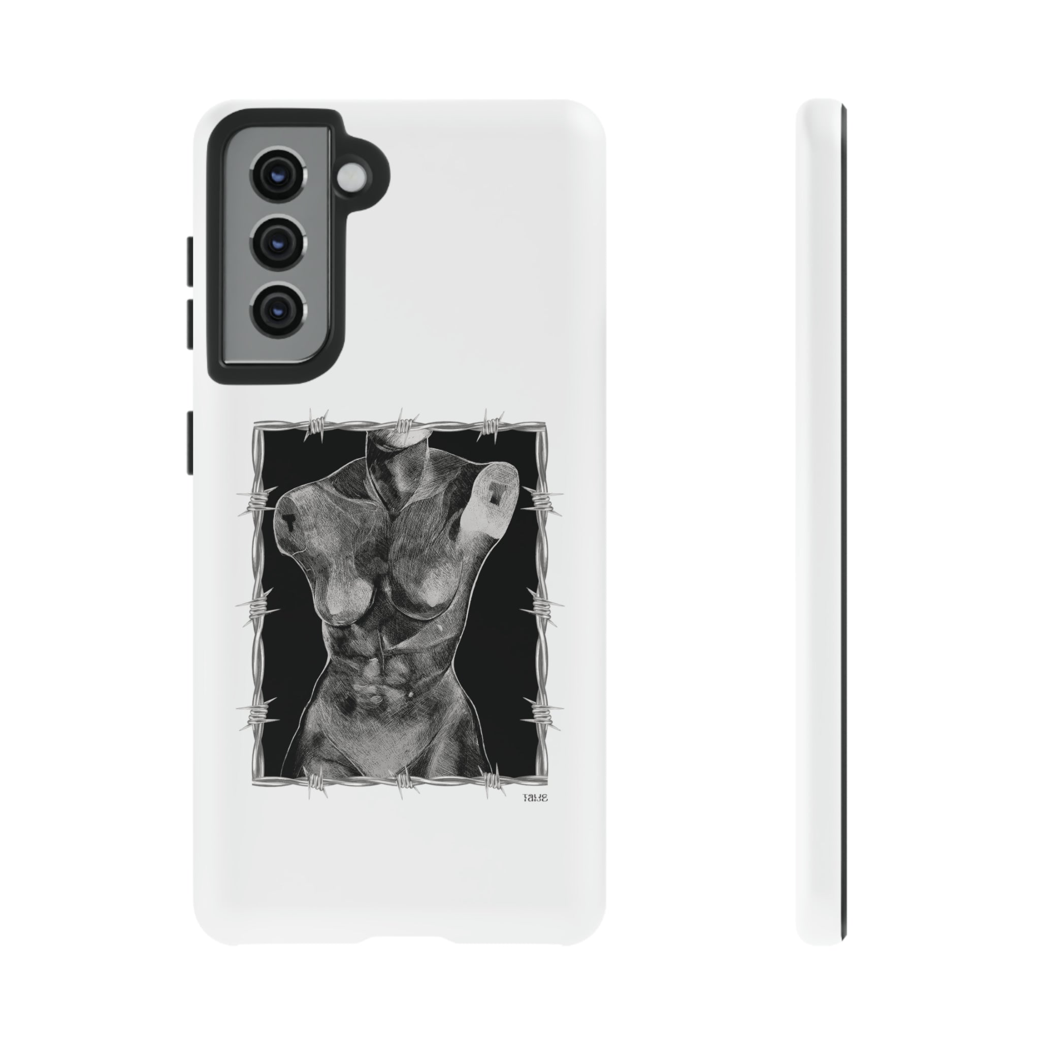 "ETCHING" (2017) Tough Phone Case