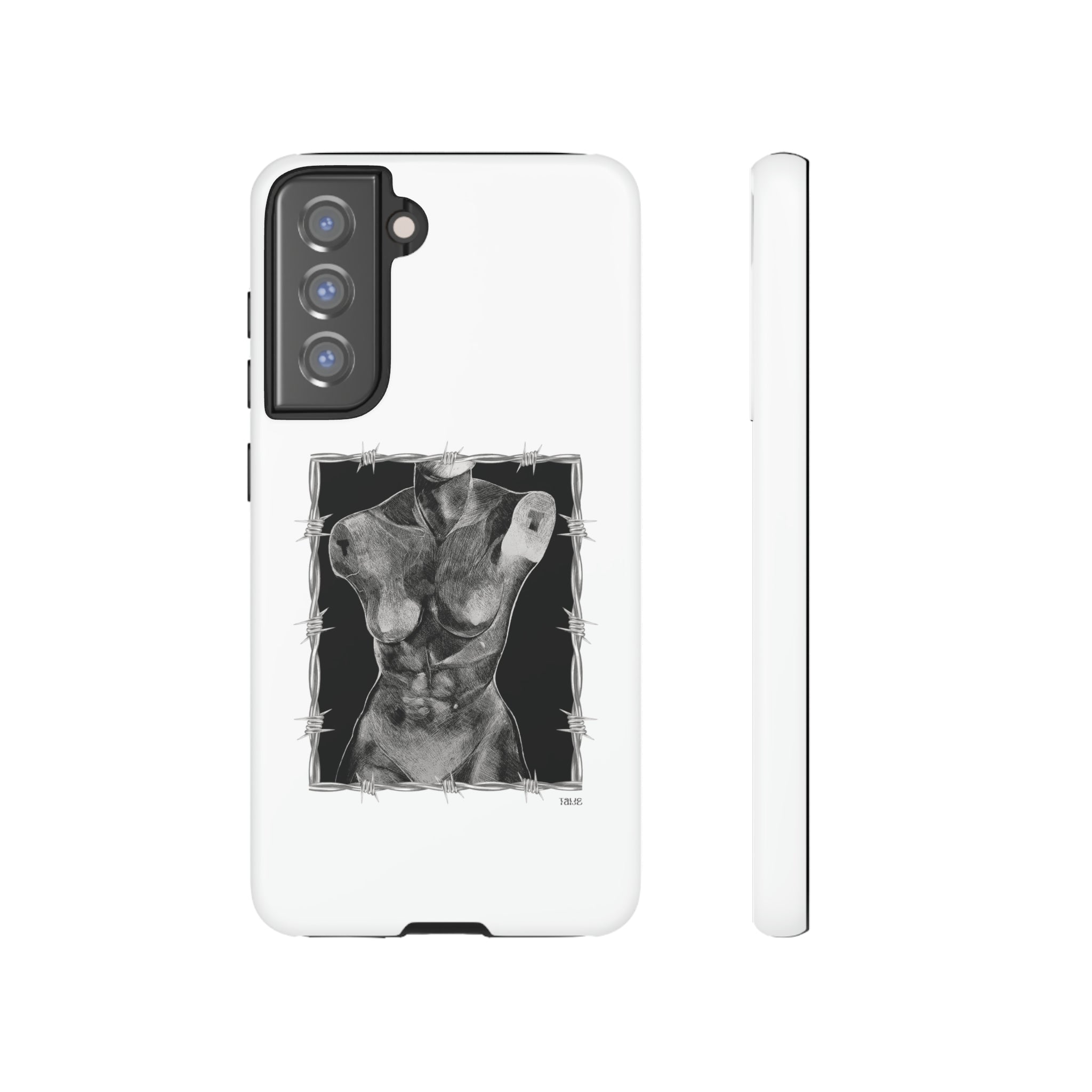 "ETCHING" (2017) Tough Phone Case