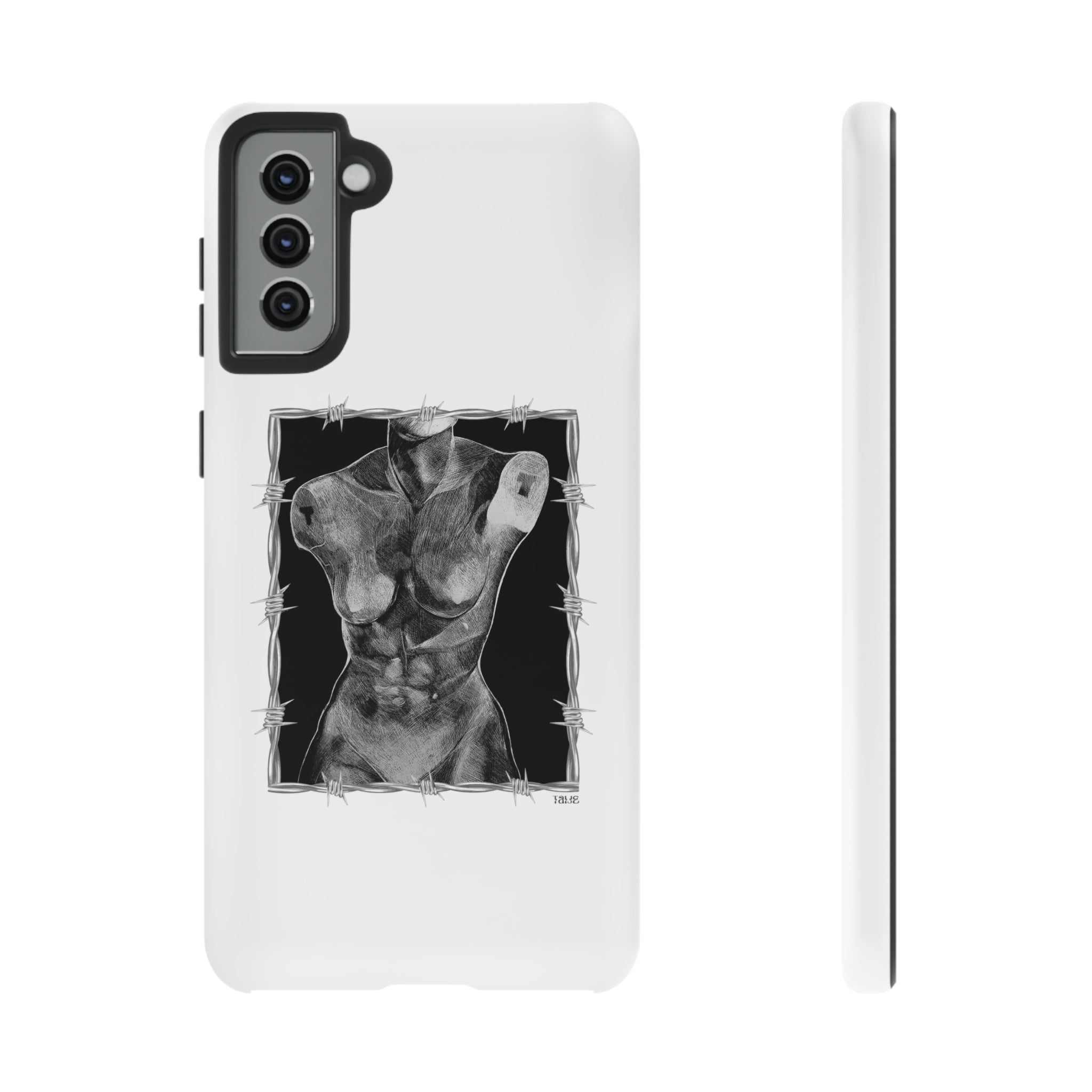 "ETCHING" (2017) Tough Phone Case