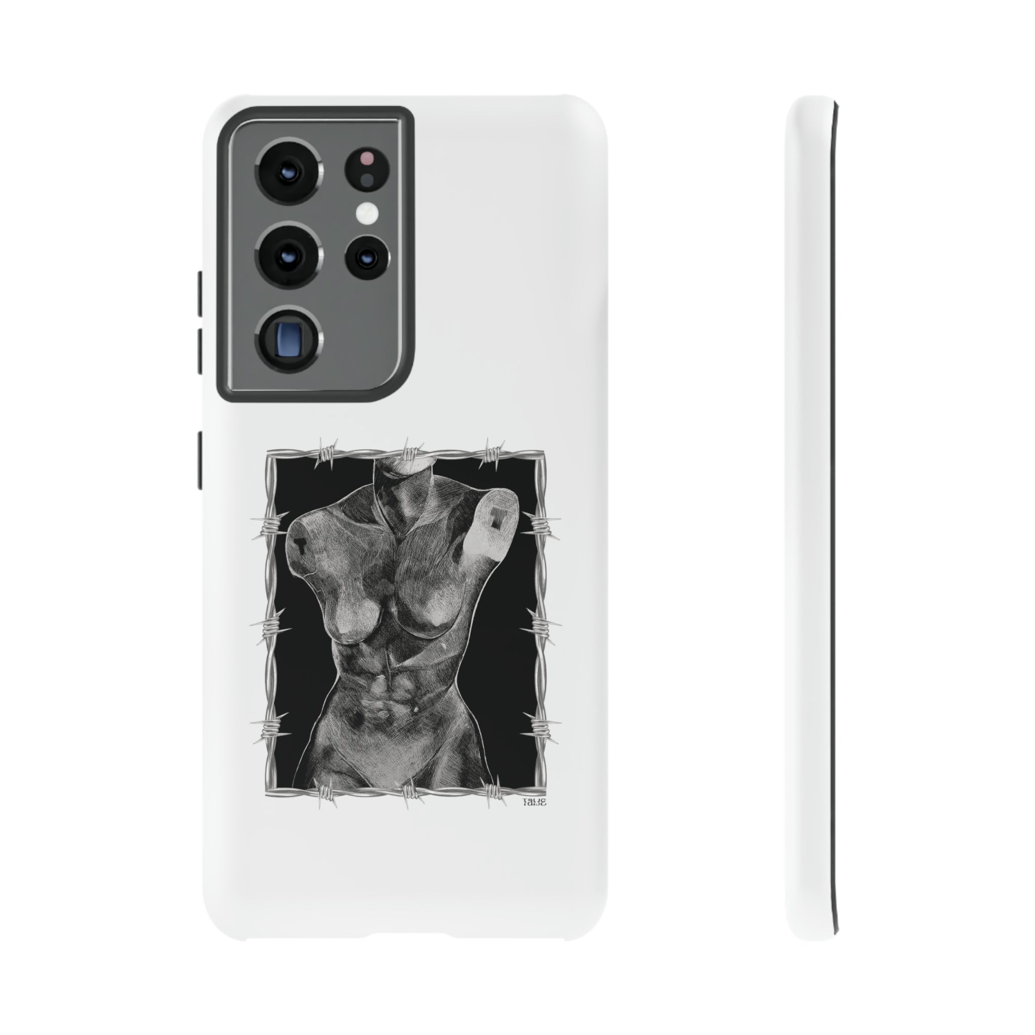 "ETCHING" (2017) Tough Phone Case