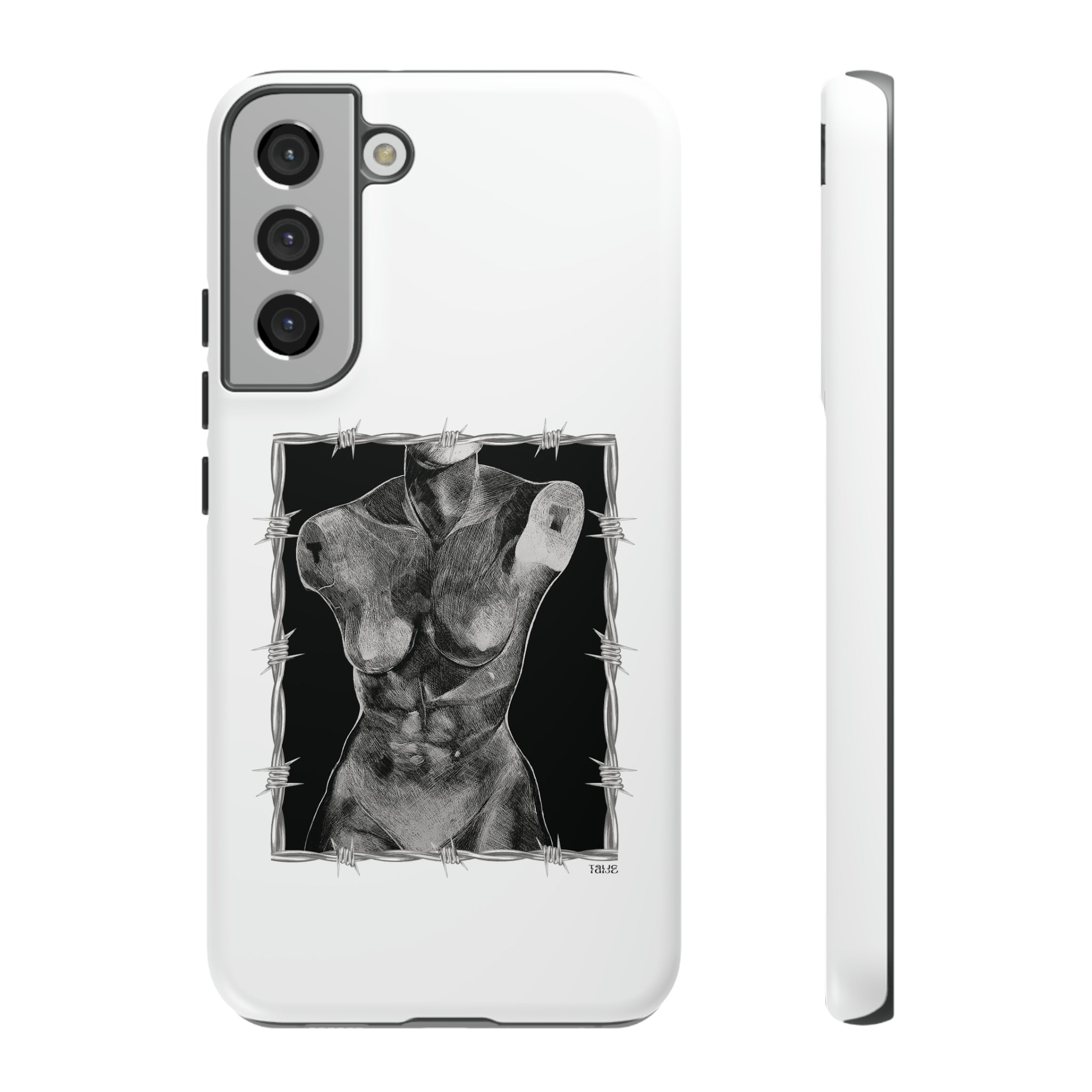 "ETCHING" (2017) Tough Phone Case