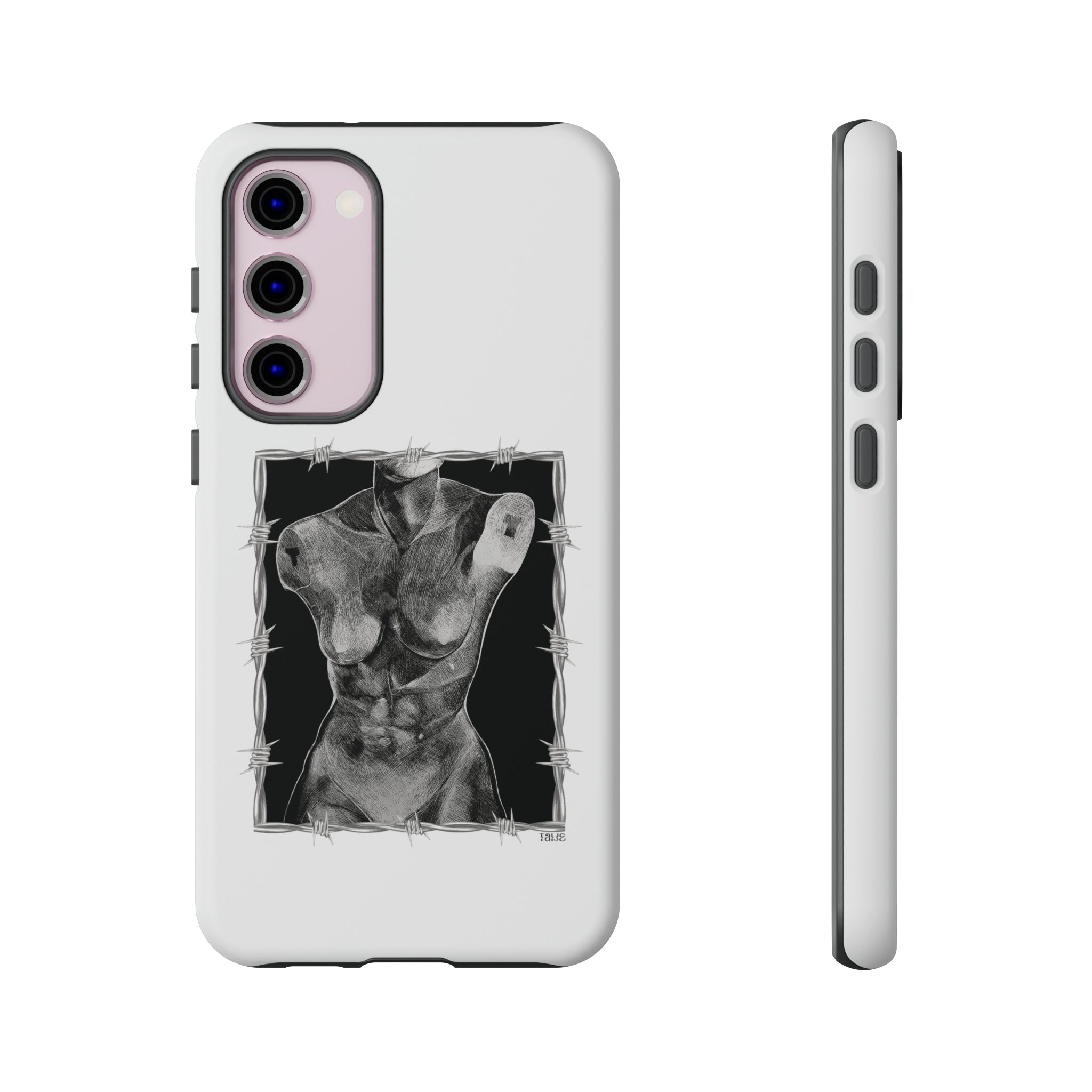 "ETCHING" (2017) Tough Phone Case