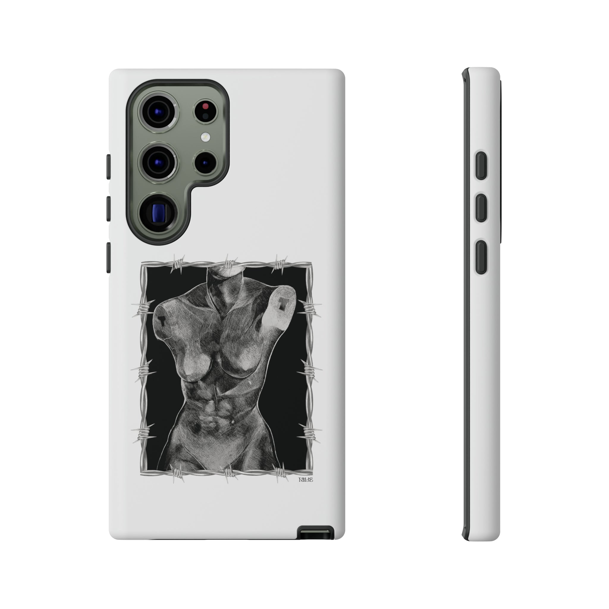 "ETCHING" (2017) Tough Phone Case