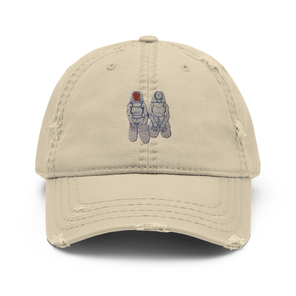 "SIN TITOLO" (2017) Distressed Dad Hat