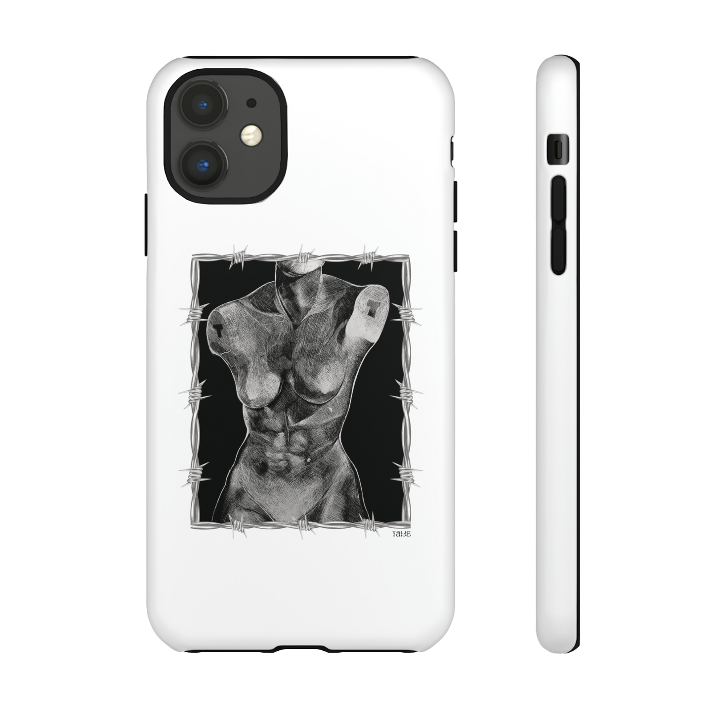 "ETCHING" (2017) Tough Phone Case