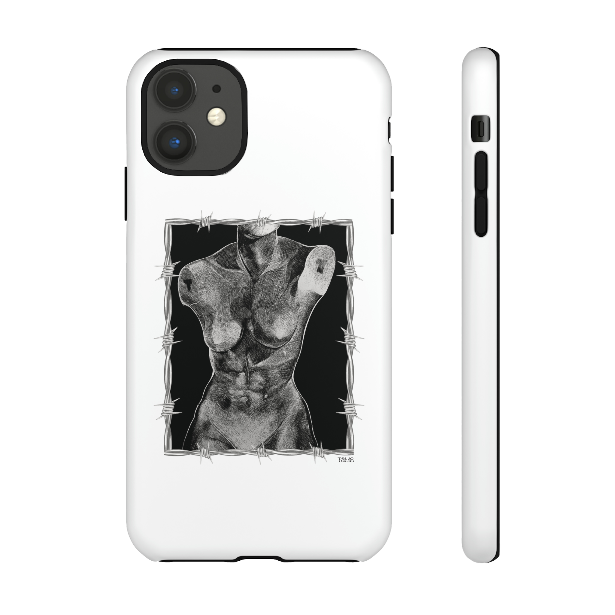 "ETCHING" (2017) Tough Phone Case