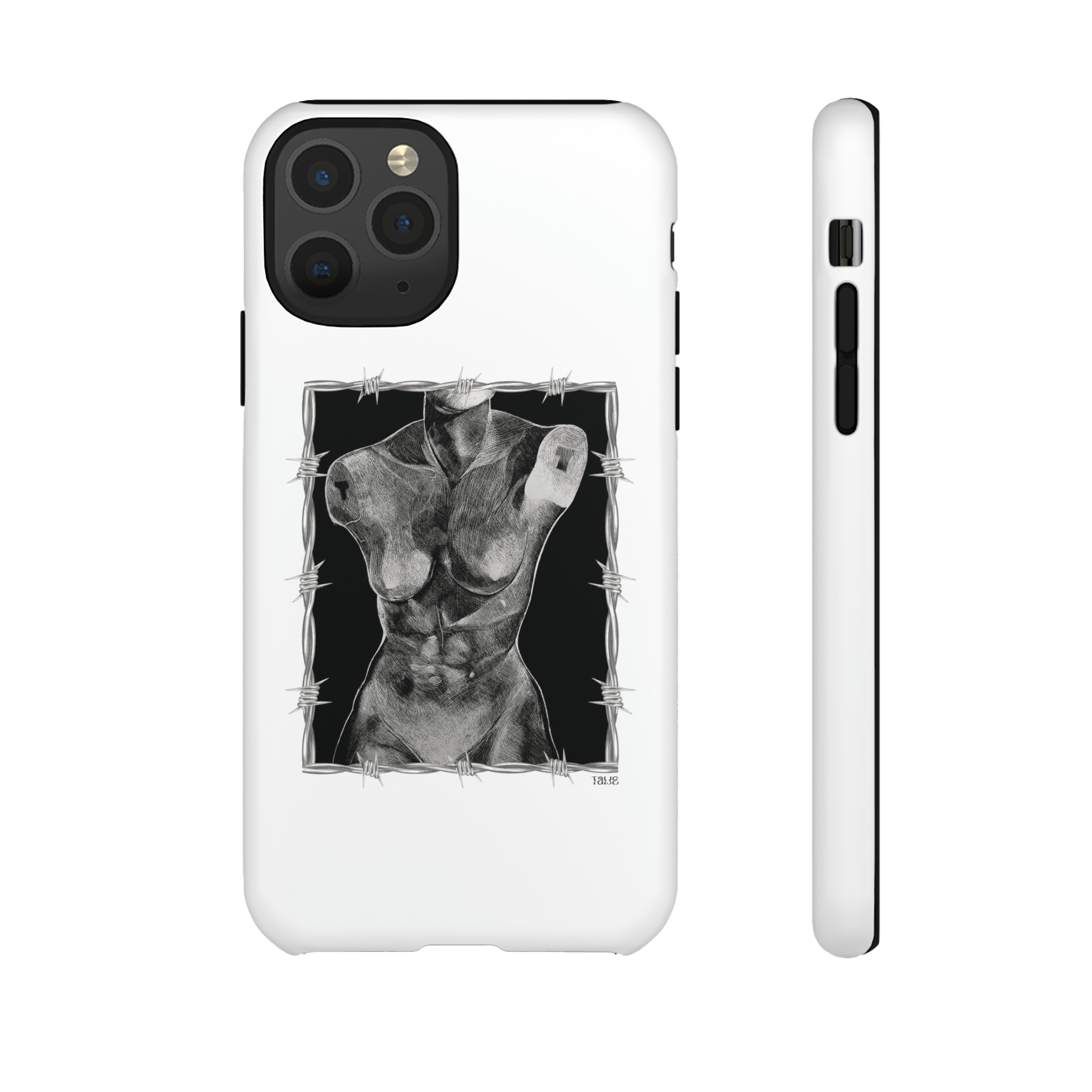 "ETCHING" (2017) Tough Phone Case