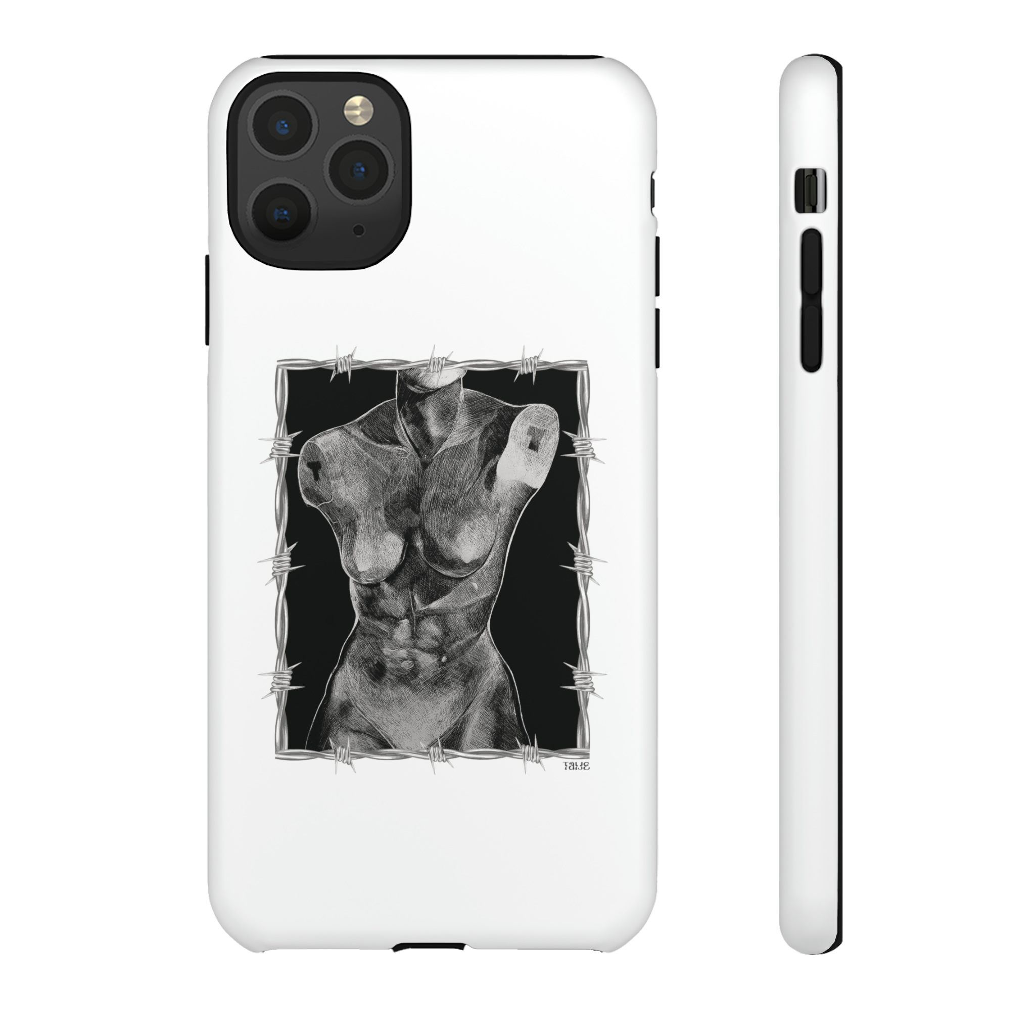 "ETCHING" (2017) Tough Phone Case