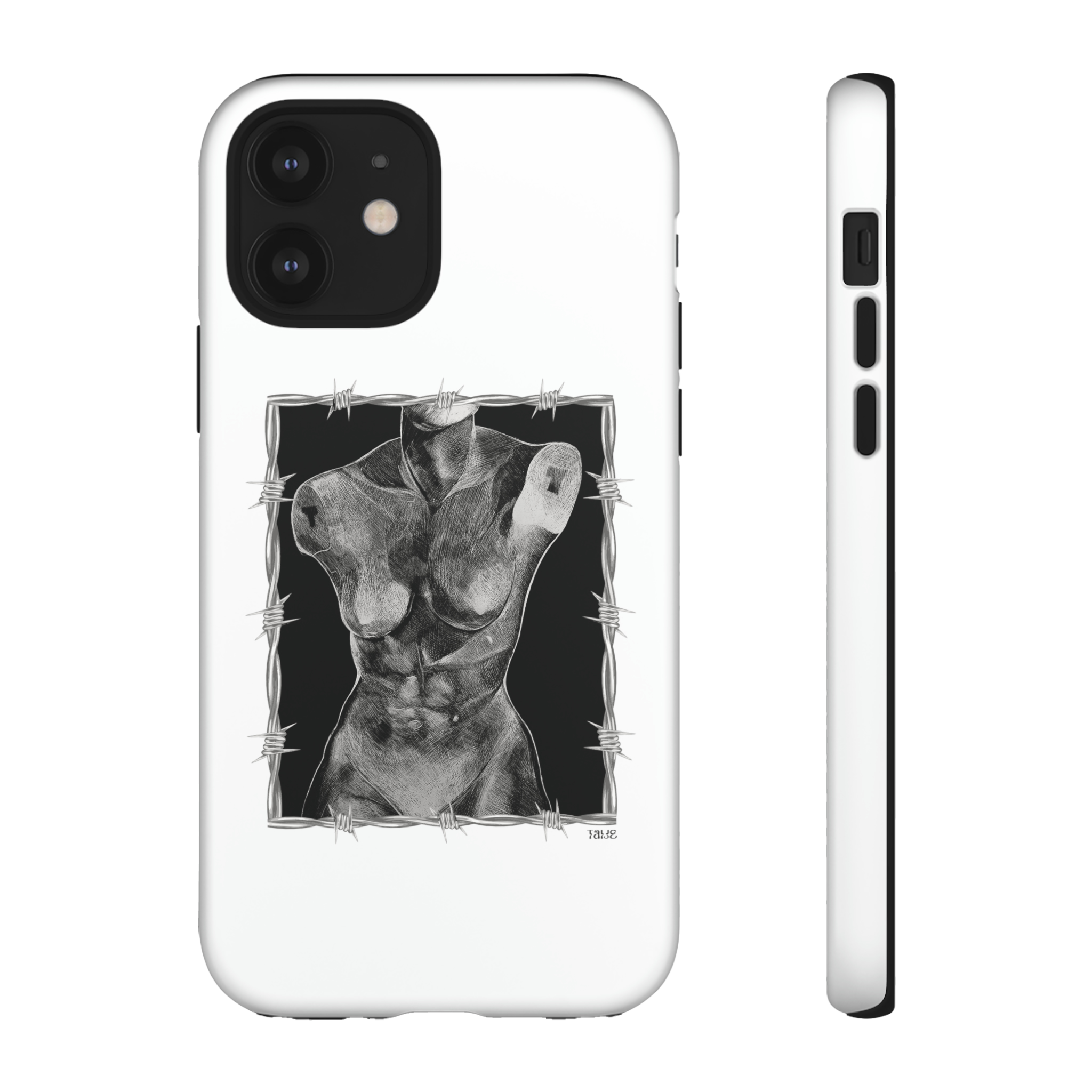 "ETCHING" (2017) Tough Phone Case