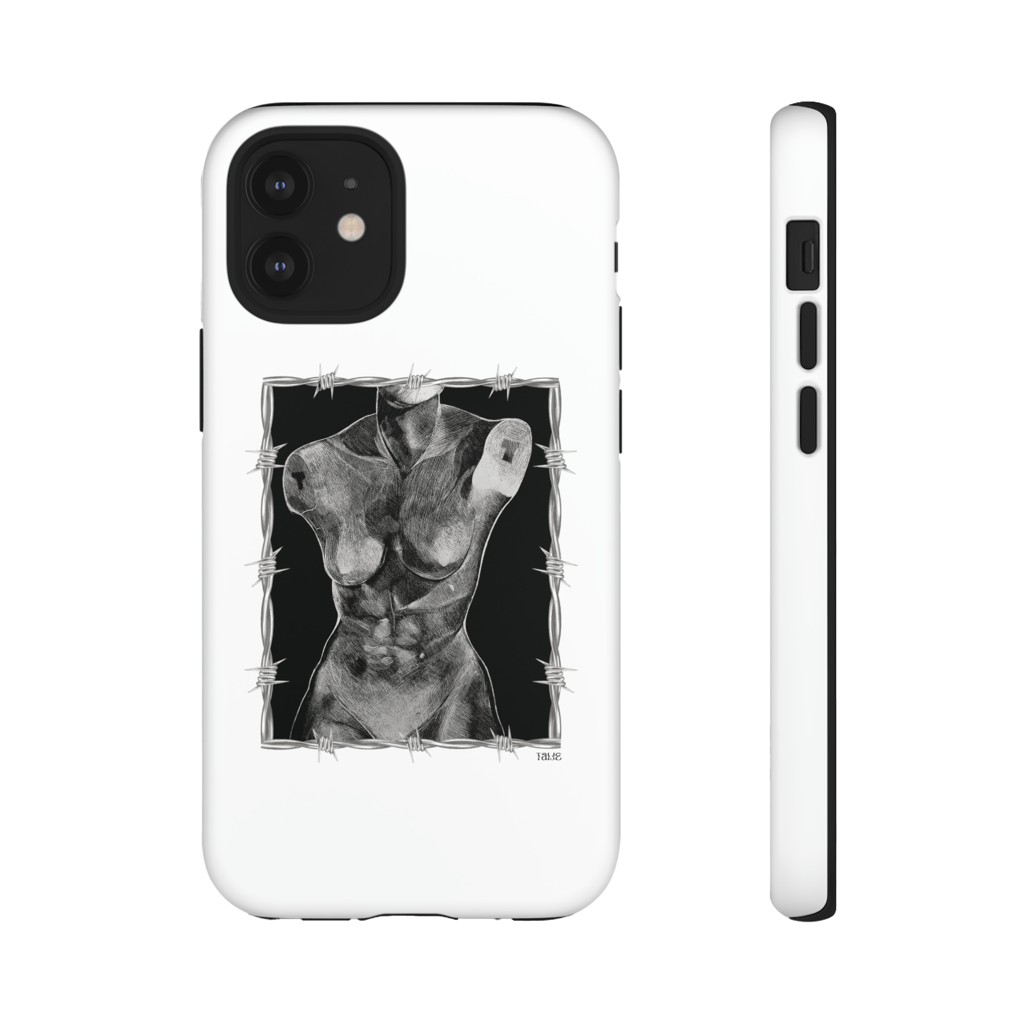 "ETCHING" (2017) Tough Phone Case