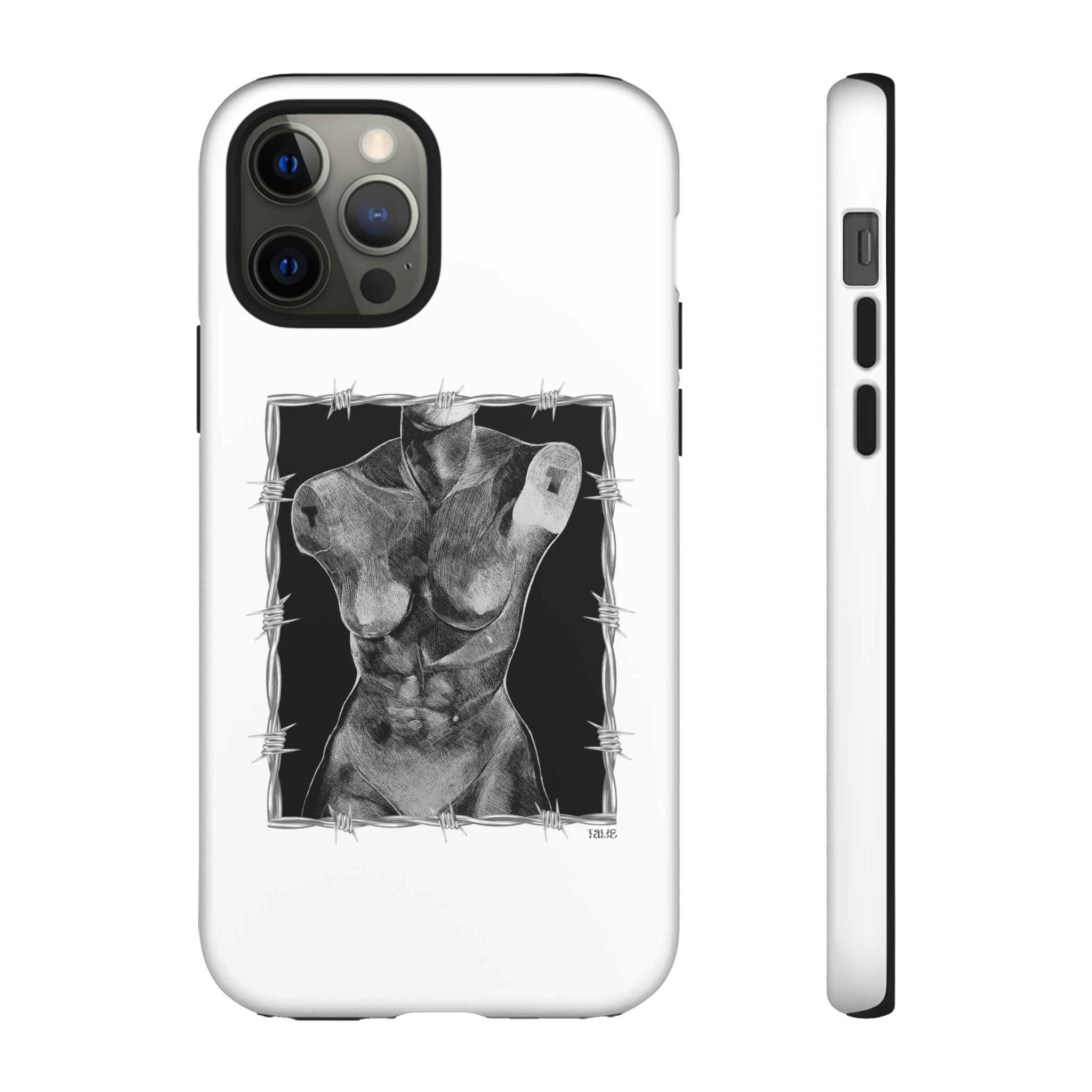 "ETCHING" (2017) Tough Phone Case