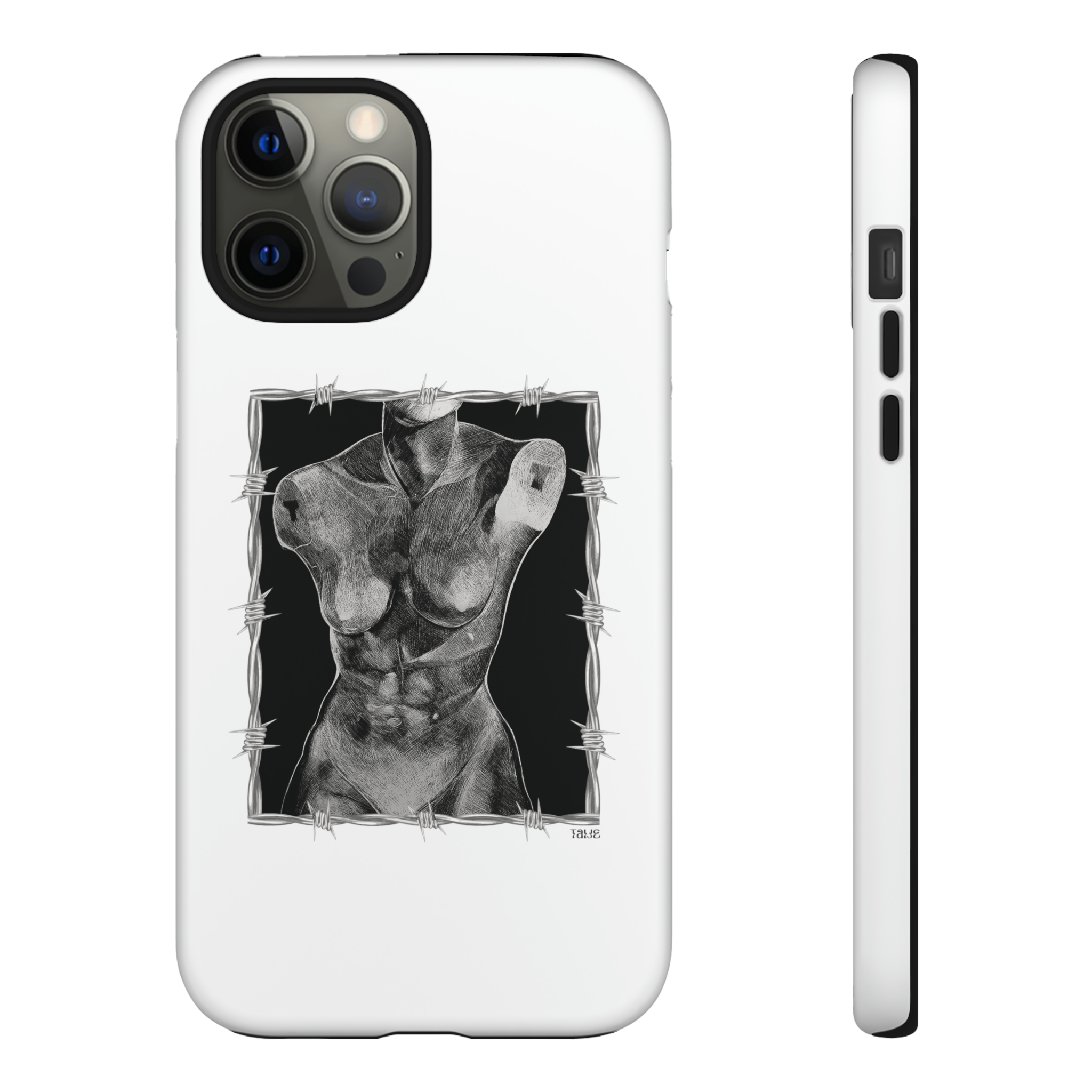 "ETCHING" (2017) Tough Phone Case