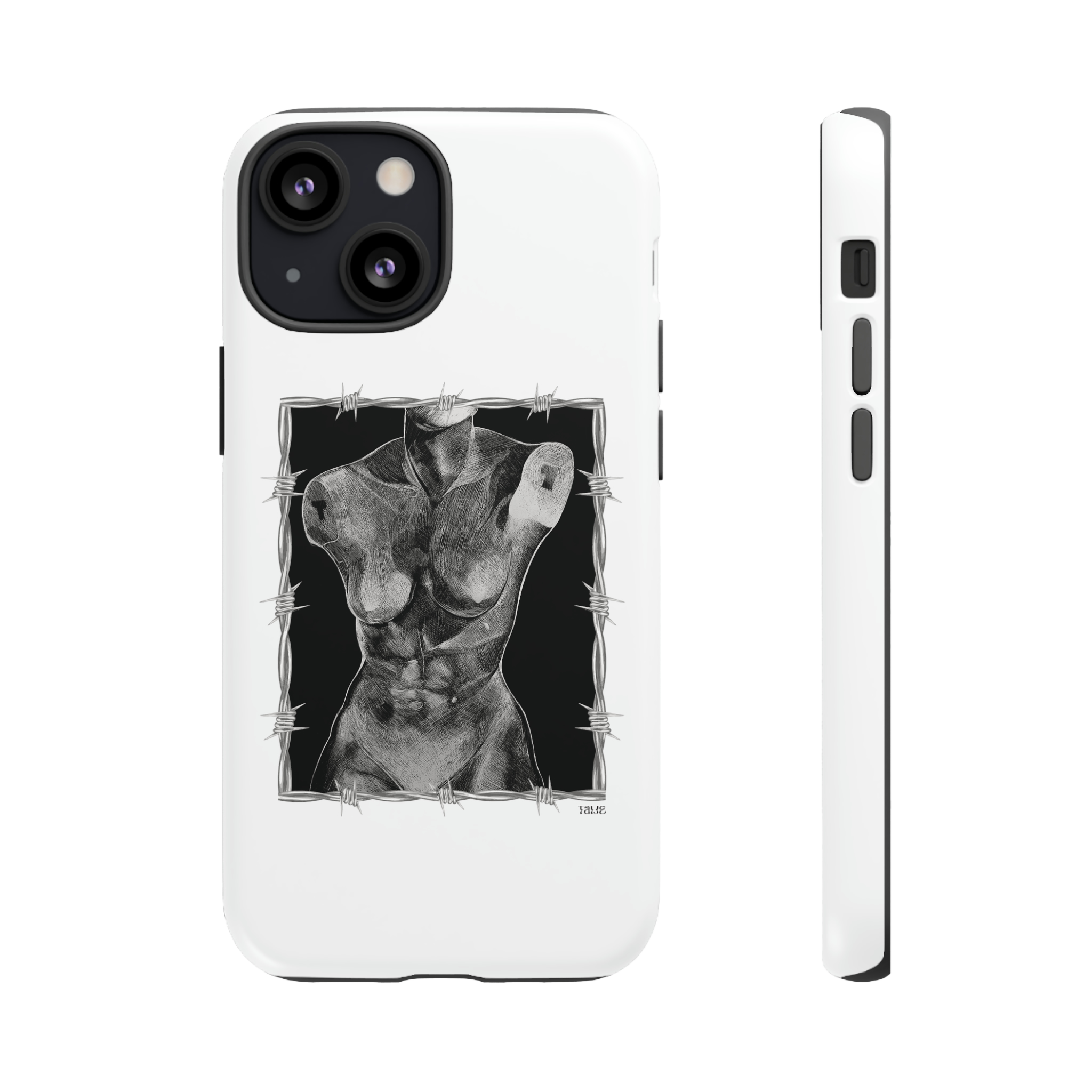 "ETCHING" (2017) Tough Phone Case