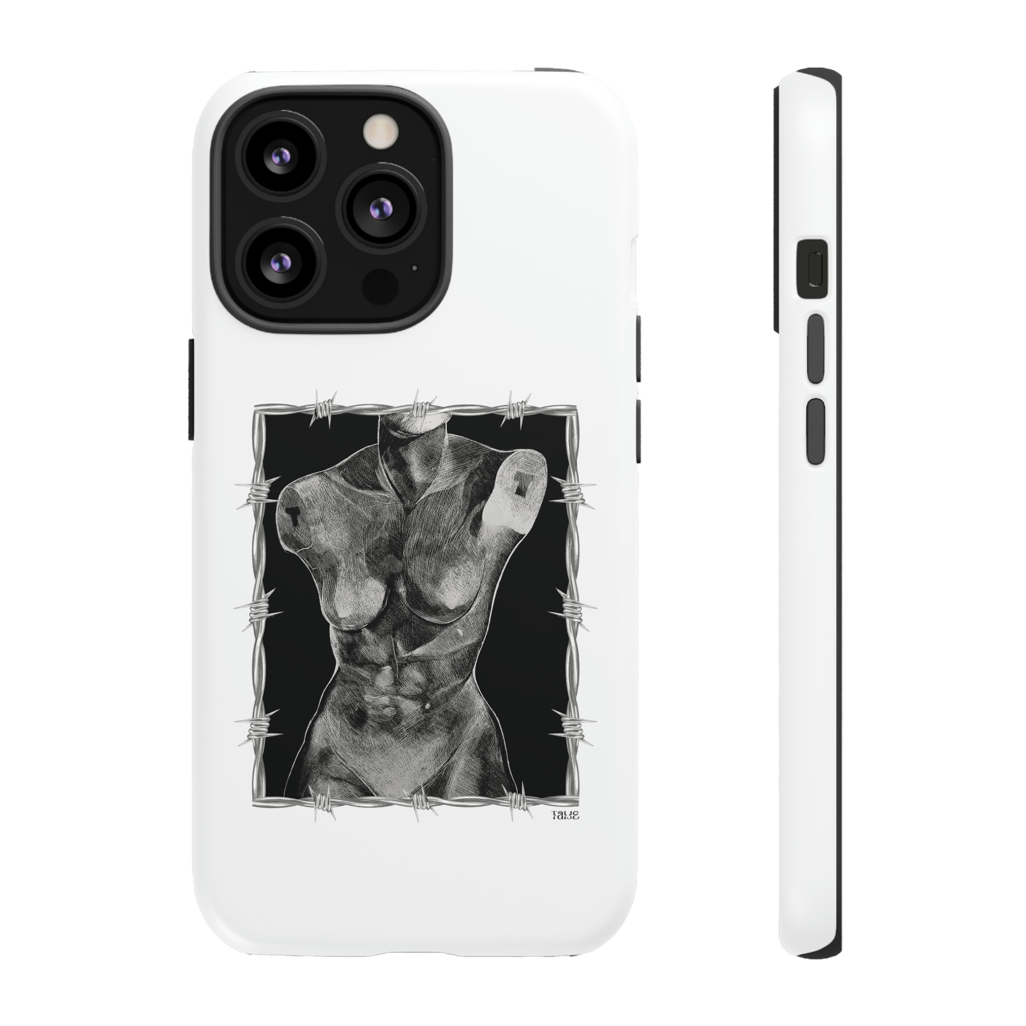 "ETCHING" (2017) Tough Phone Case