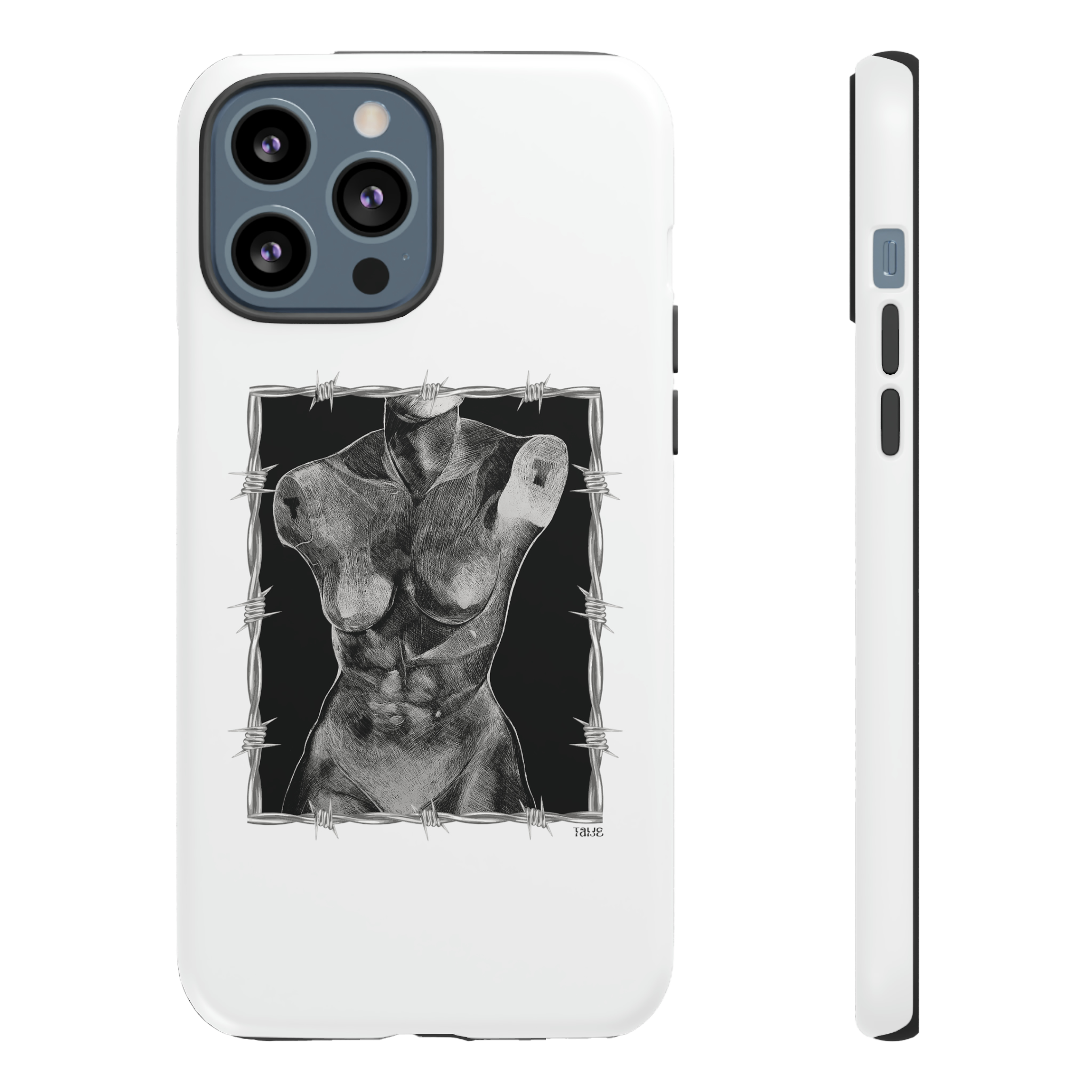 "ETCHING" (2017) Tough Phone Case